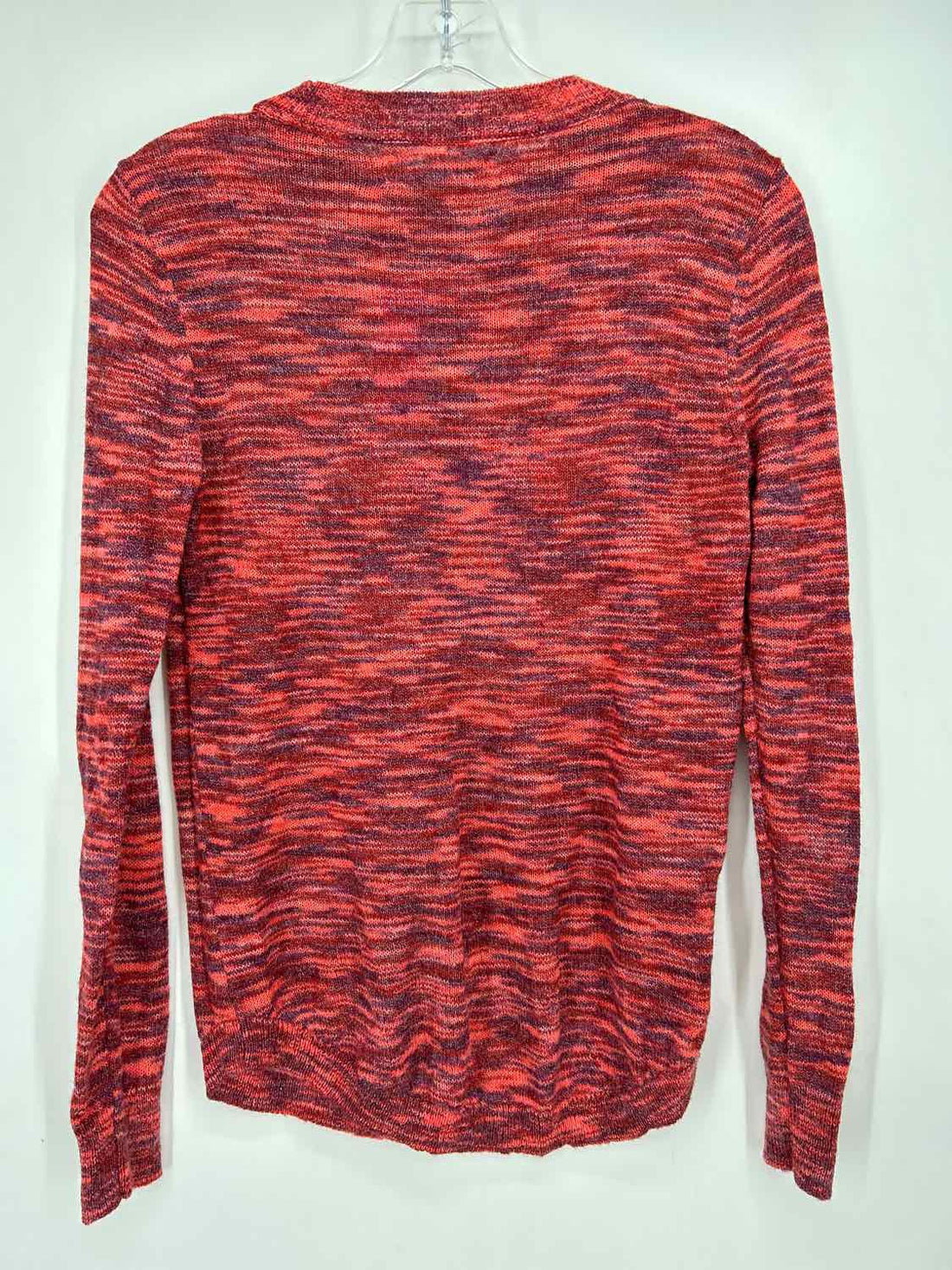 Loft Size S Red & purple Sweater