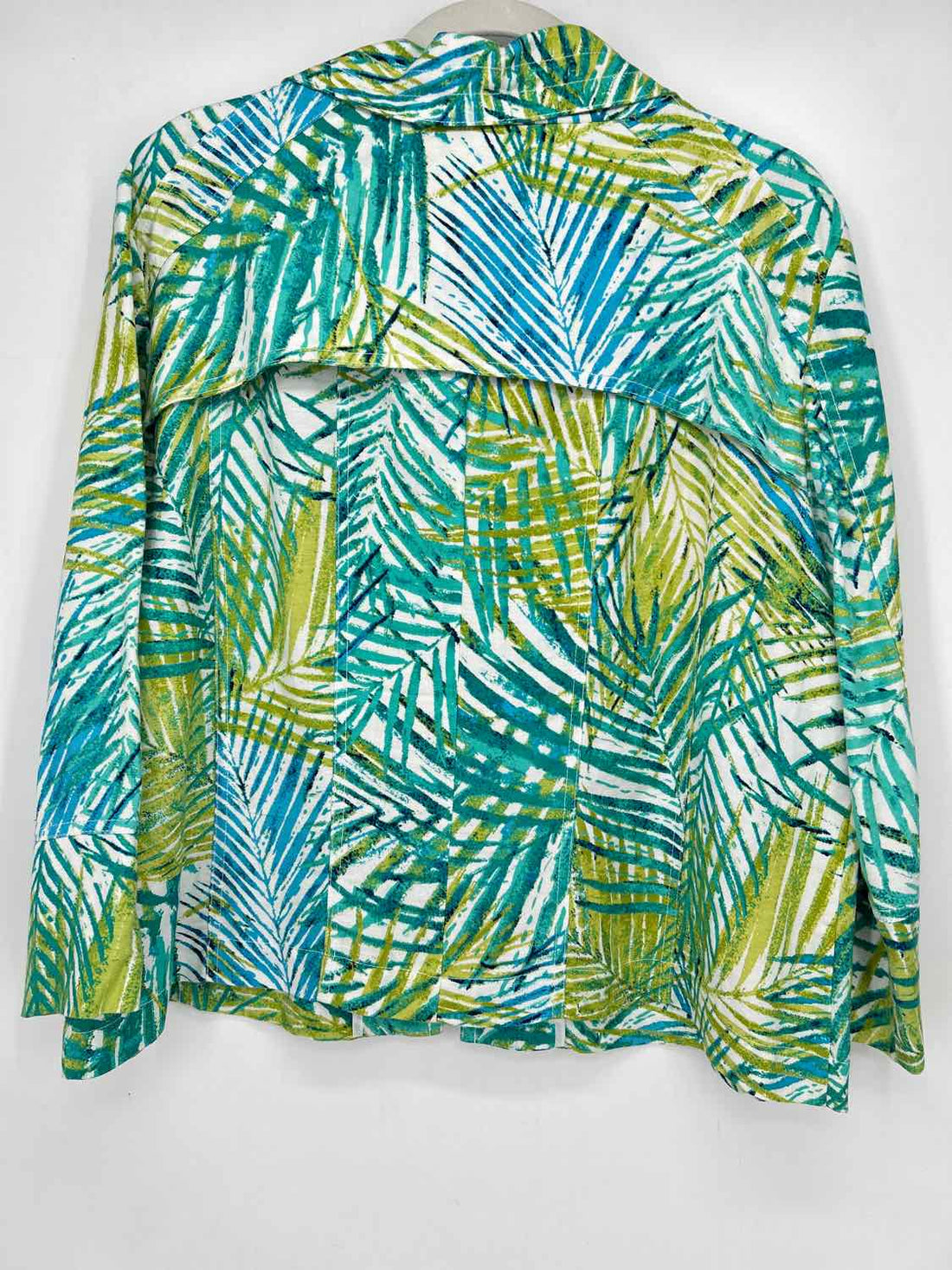 Ruby Rd Size 16 Plant Print Jacket