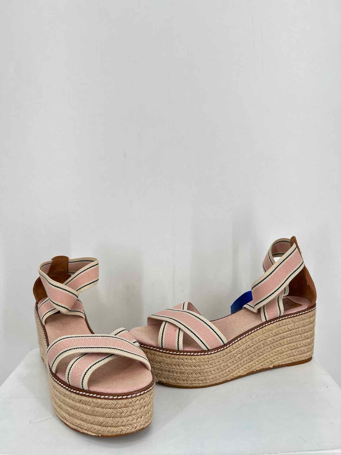 Tory Burch Women Size 10 Light Pink Espadrilles
