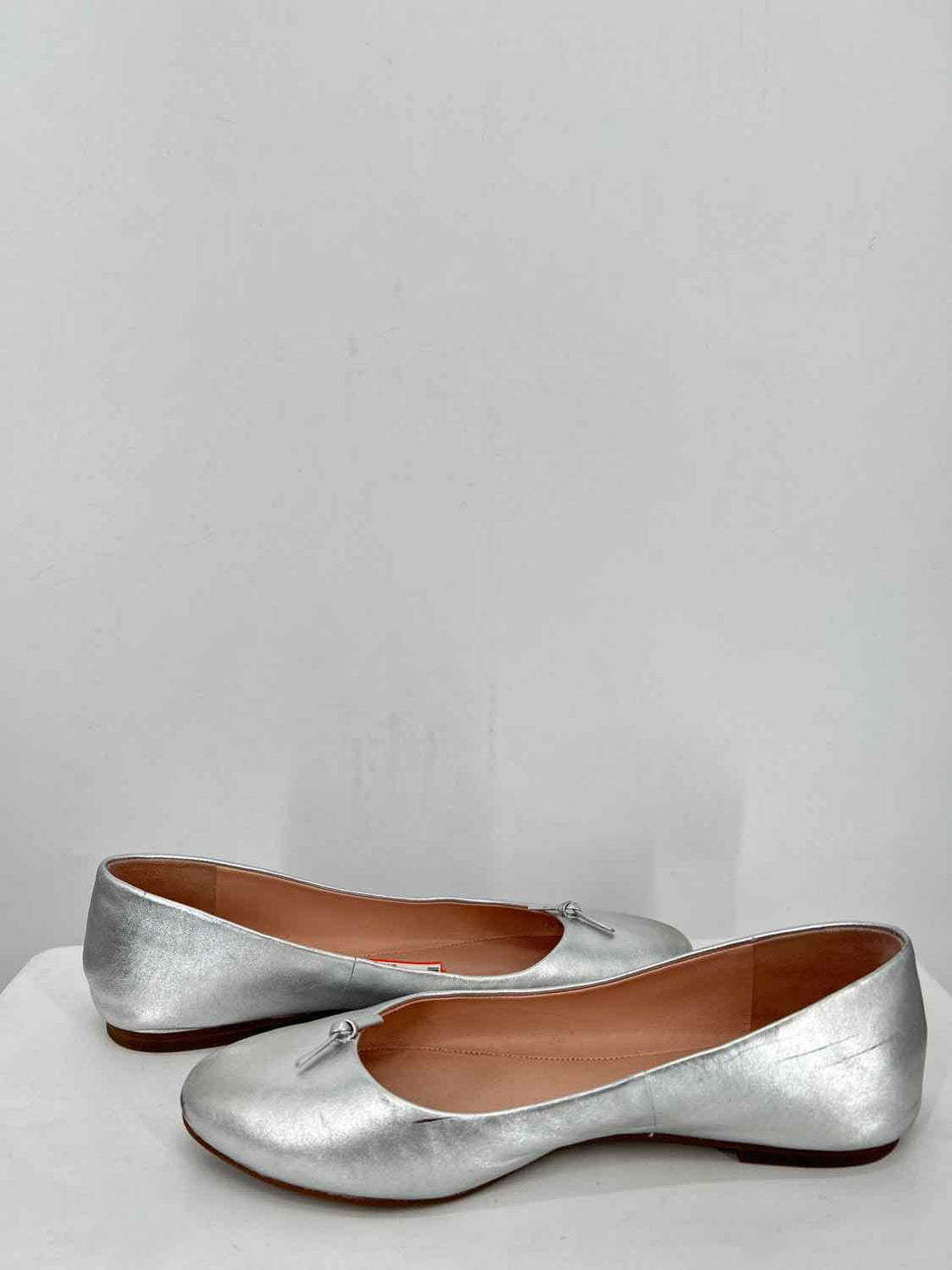 J Crew Women Size 8.5 Silver Flats