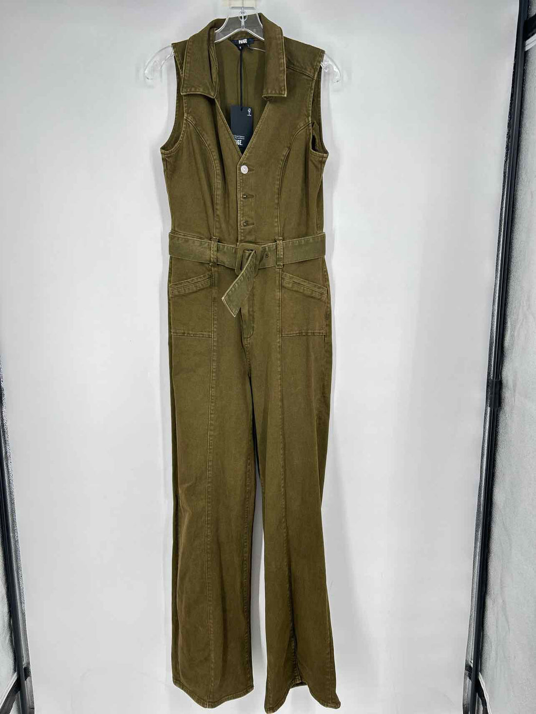 Paige Size 6 Green NWT Jumpsuit