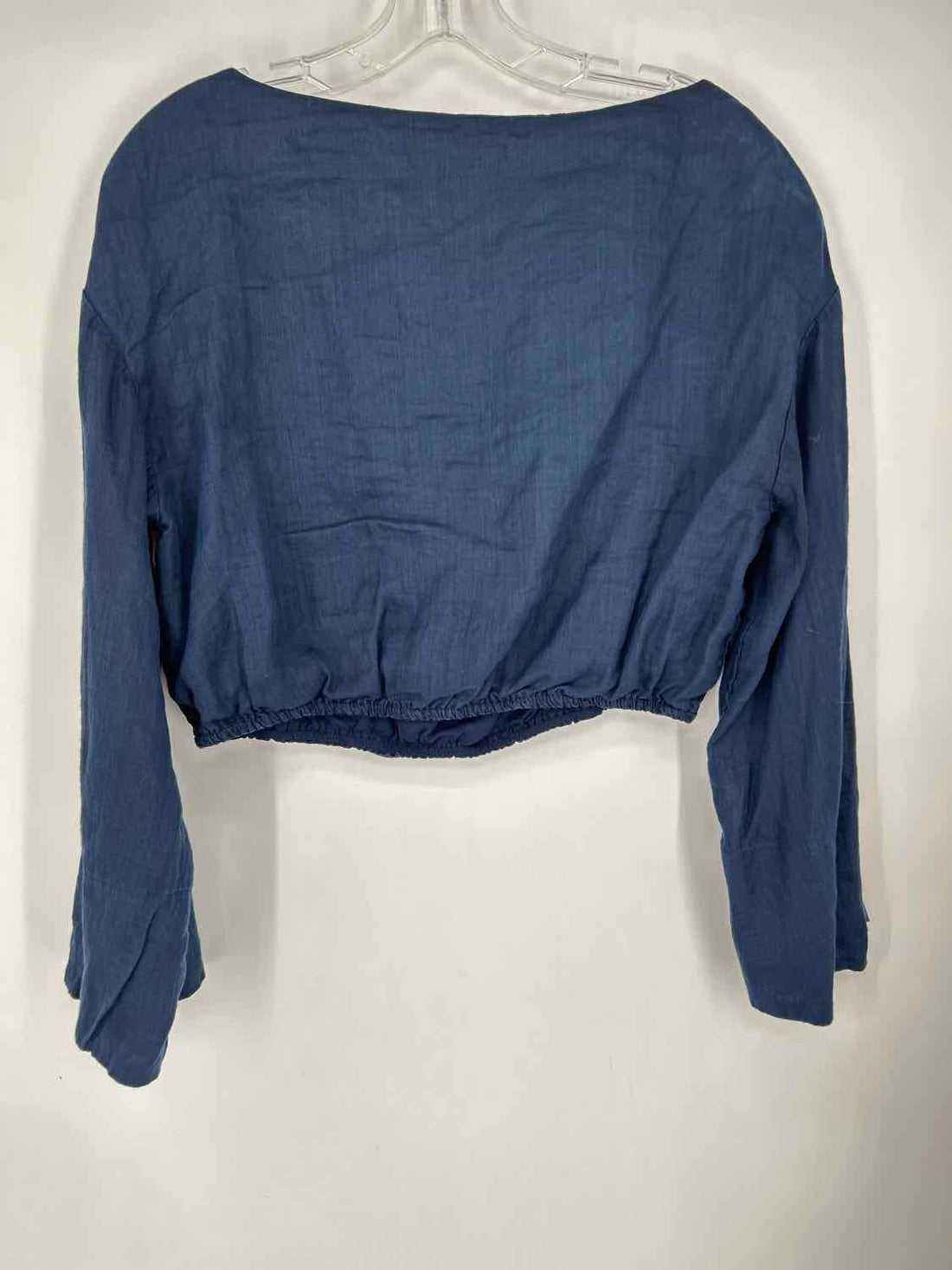J Crew Size M Navy Long Sleeve