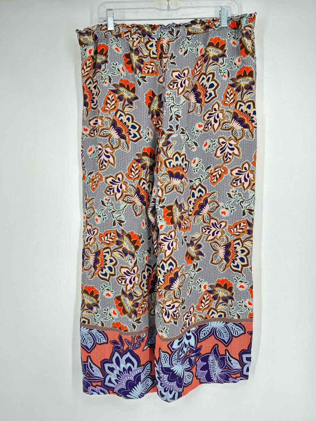 Loft Size L Multi Floral Pants