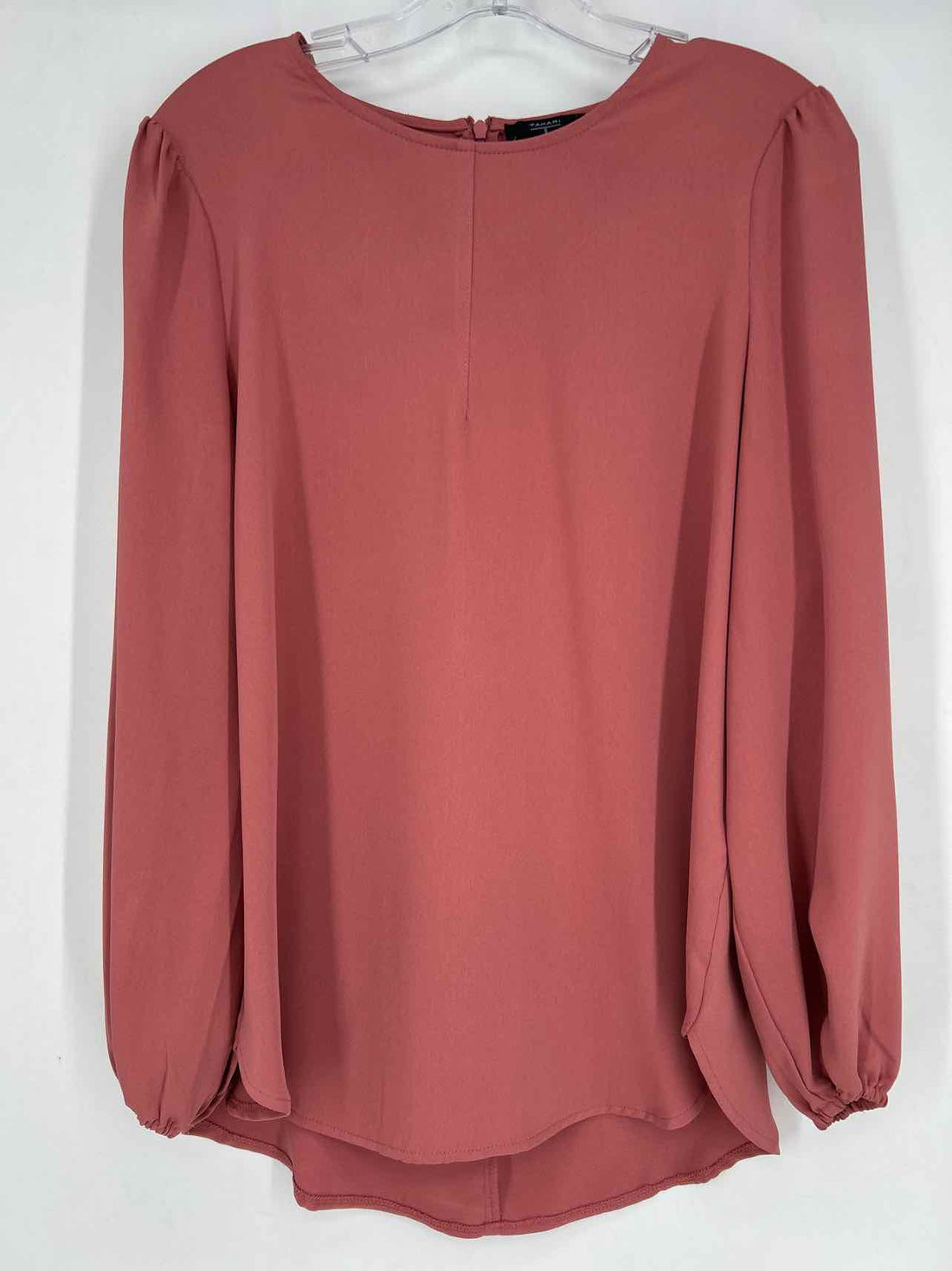 T Tahari Size M Rose Long Sleeve