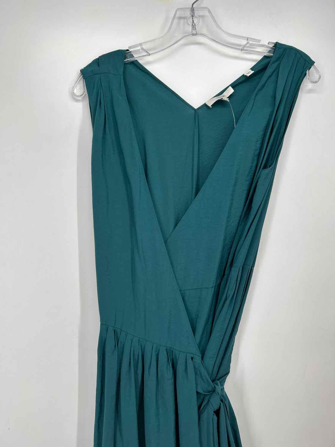 Vince Size L Green Sleeveless Dress