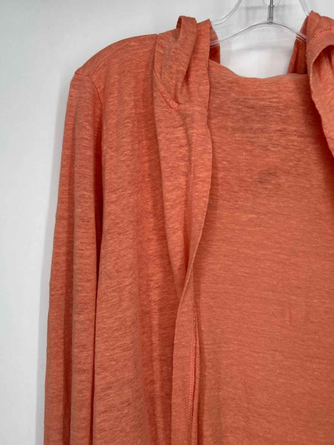 Jean-Pierre Klifa Size M Peach Linen 100% Cardigan