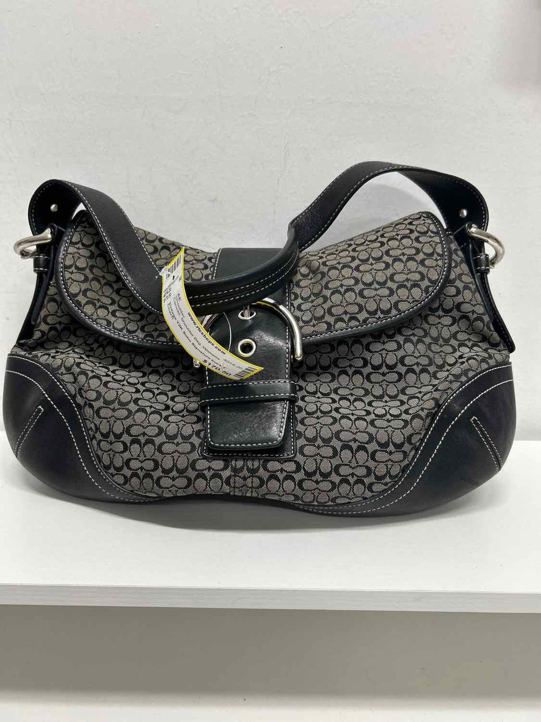 Coach Canvas Shoulder