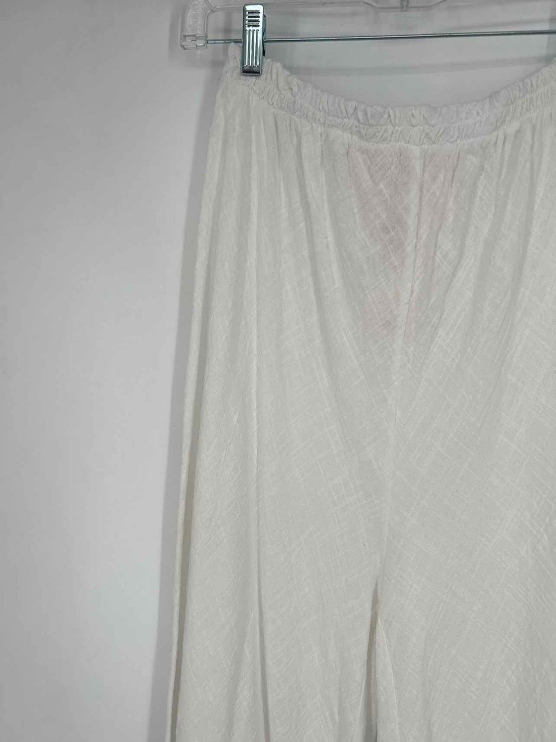 Scandal Italy Size L White Cotton NWT Pants