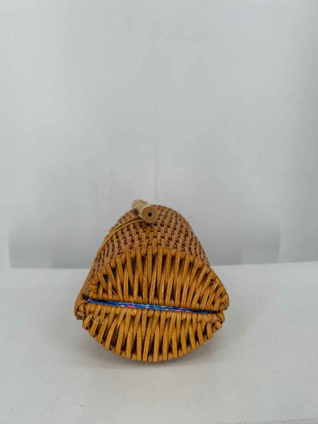 Lilly Pulitzer Wicker Rattan Pre Owned Clutch