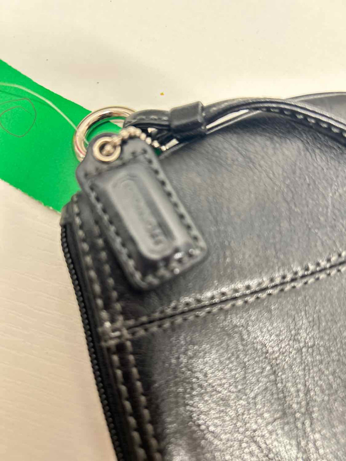 Coach Black Smooth Leather Pre Owned Clutch