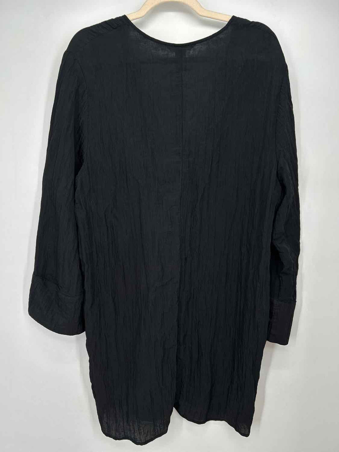 H&M Size L Black Long Sleeve Dress