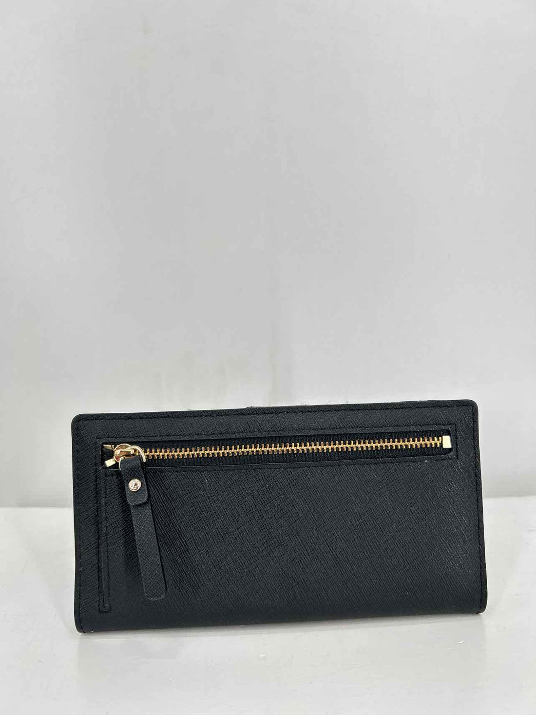 Kate Spade Black Saffiano Leather Pre Owned Wallet