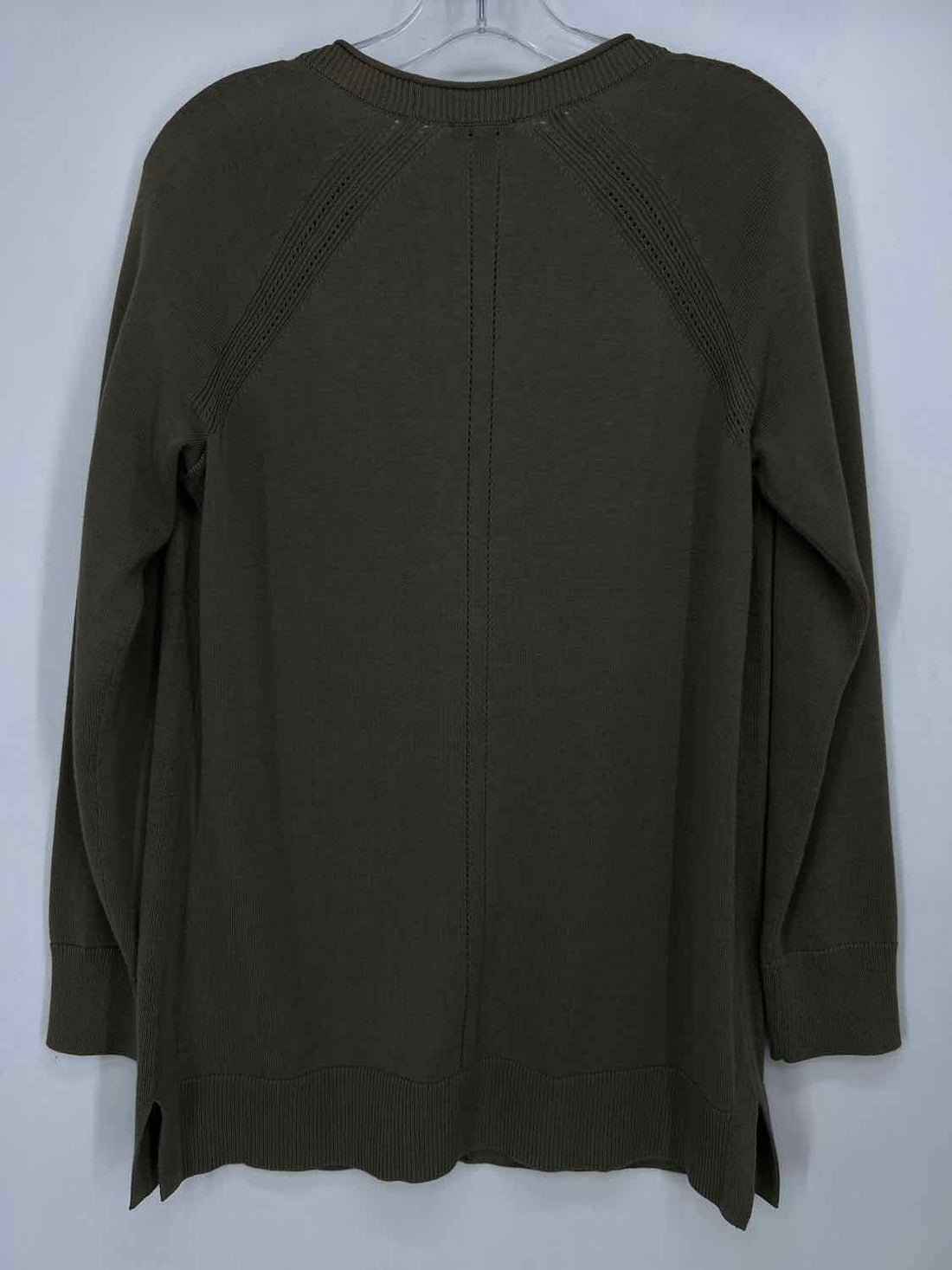 Talbots Size S Green Cardigan
