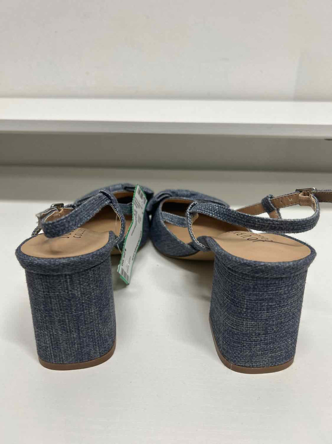 Journee Collection Women Size 7.5 Denim Heels