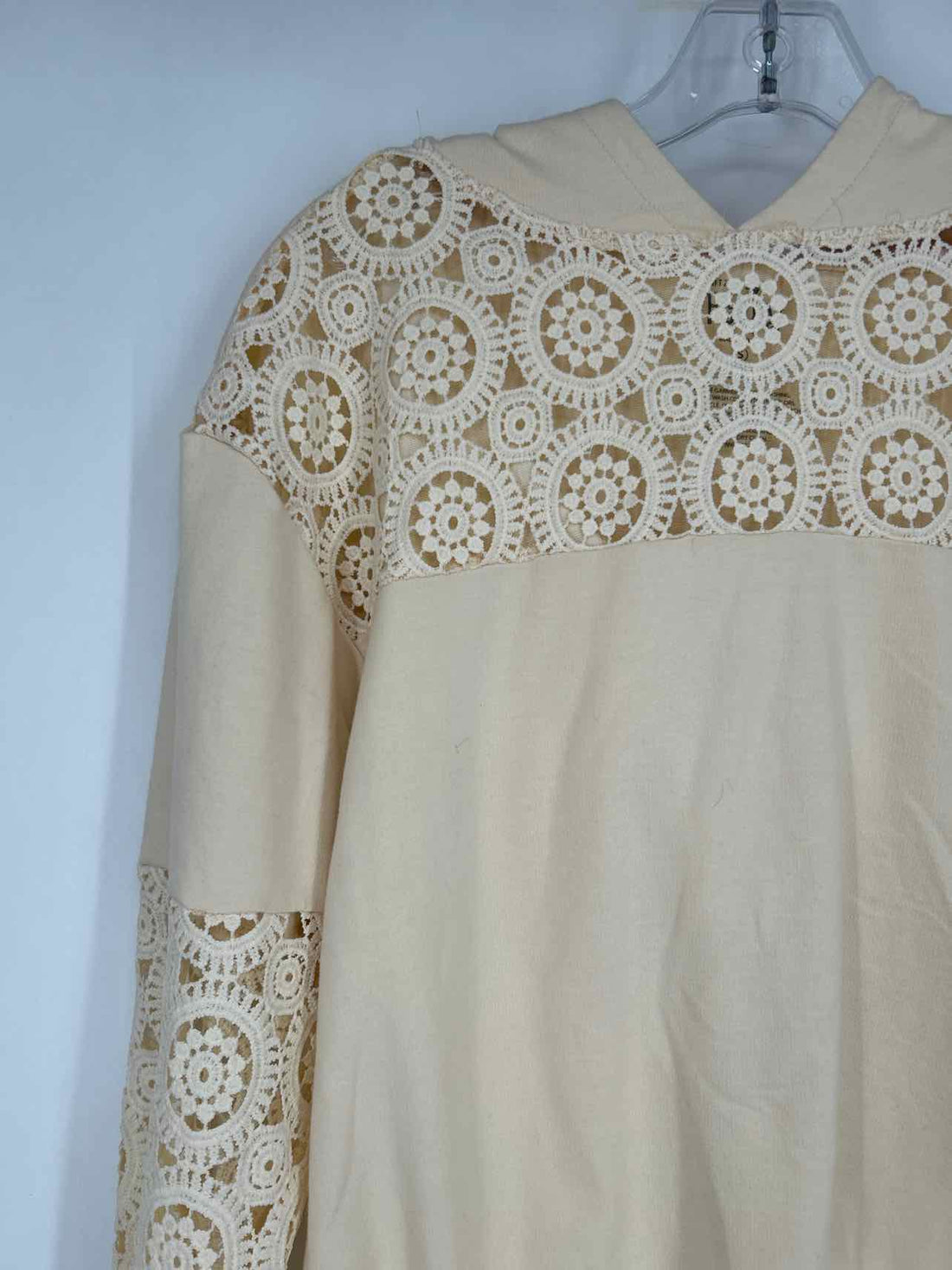 Jantzen Ruby Size S Cream Hoodie
