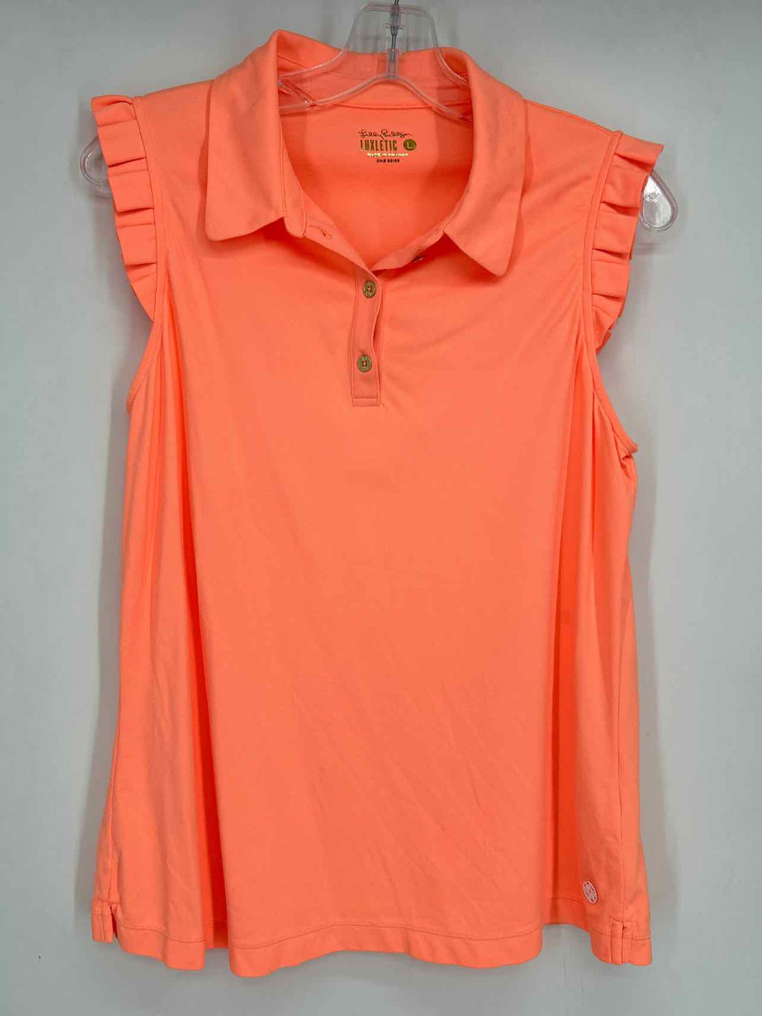 Lilly Pulitzer Luxletic Size L Neon Peach Lilly Pulitzer Luxletic Top
