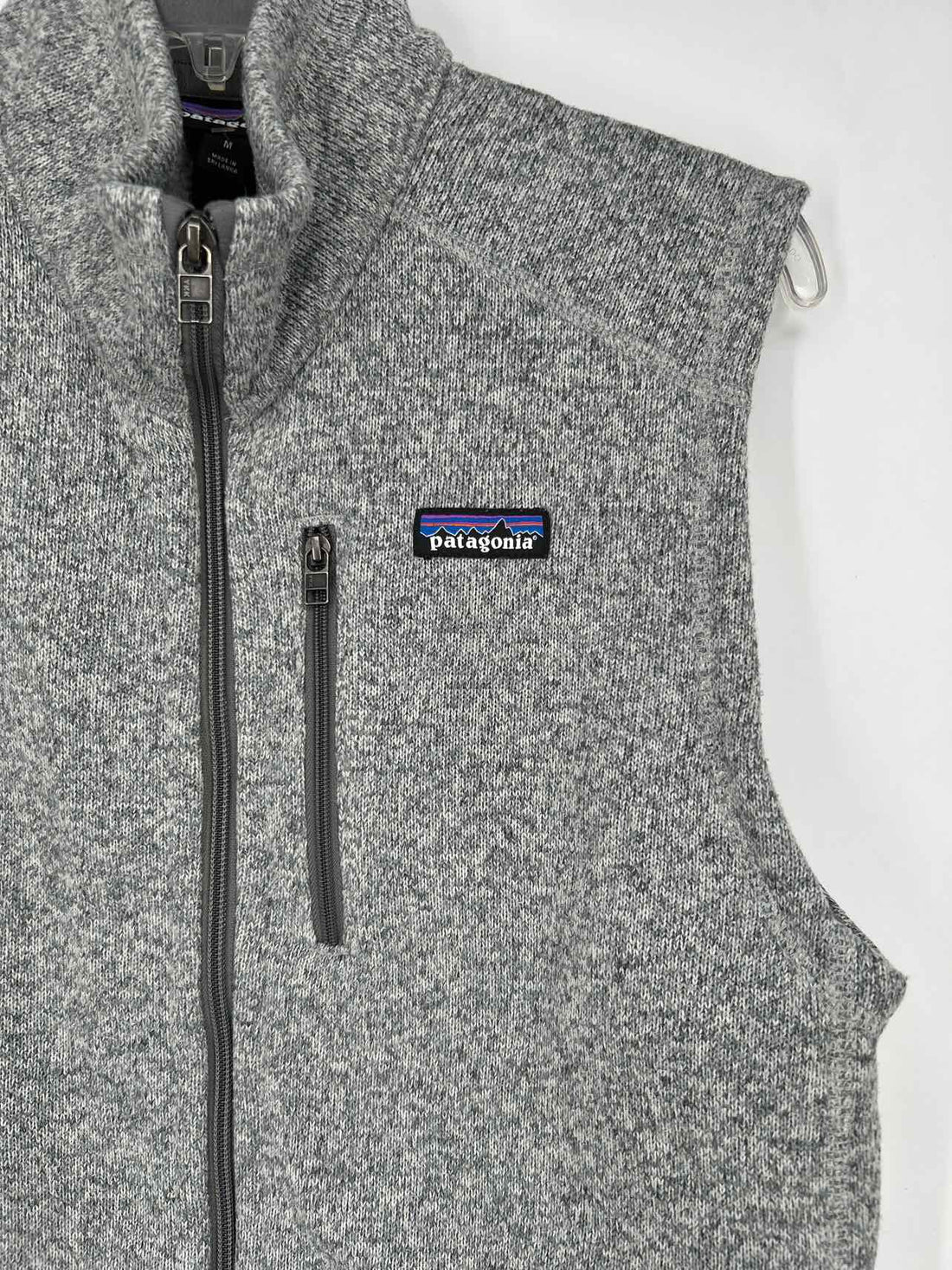 Patagonia Size M Heathered Gray Vest