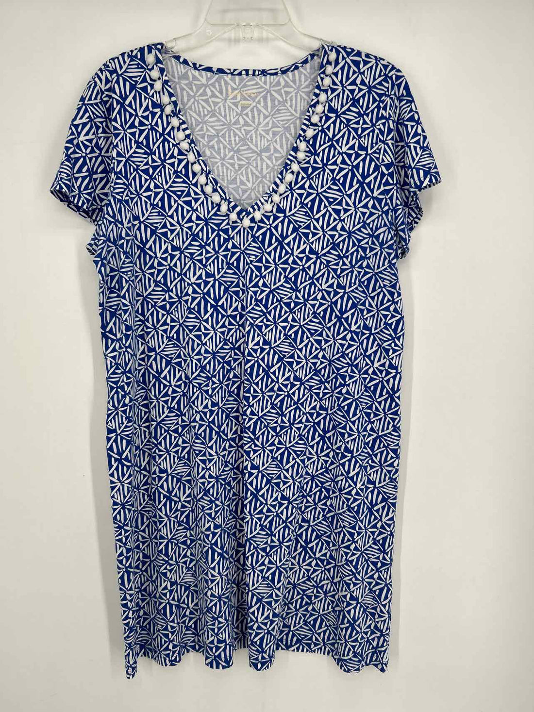 Lilly Pulitzer XL Navy & White Print Lilly Pulitzer Dress