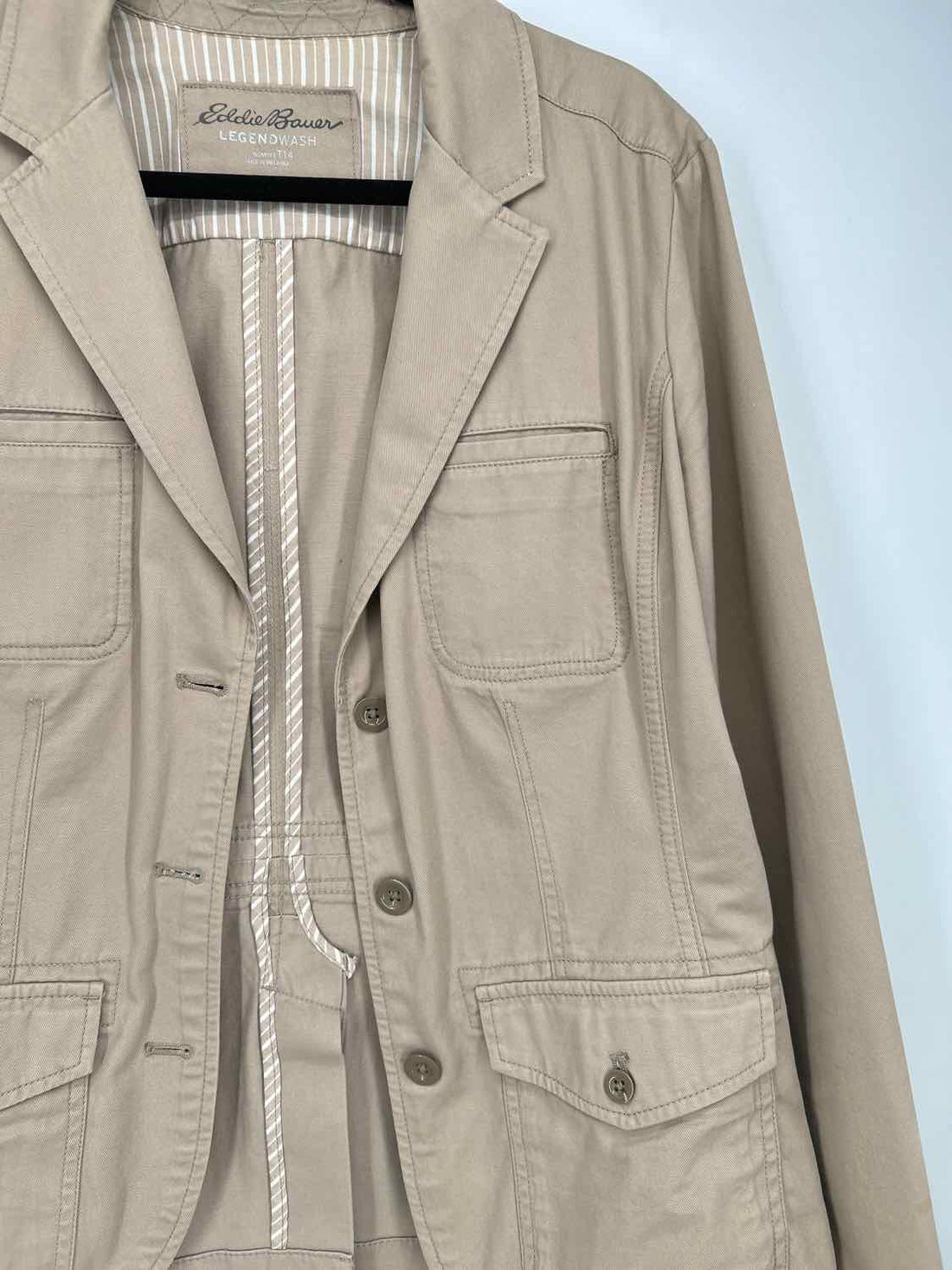 Eddie Bauer Size 14T Brown Jacket