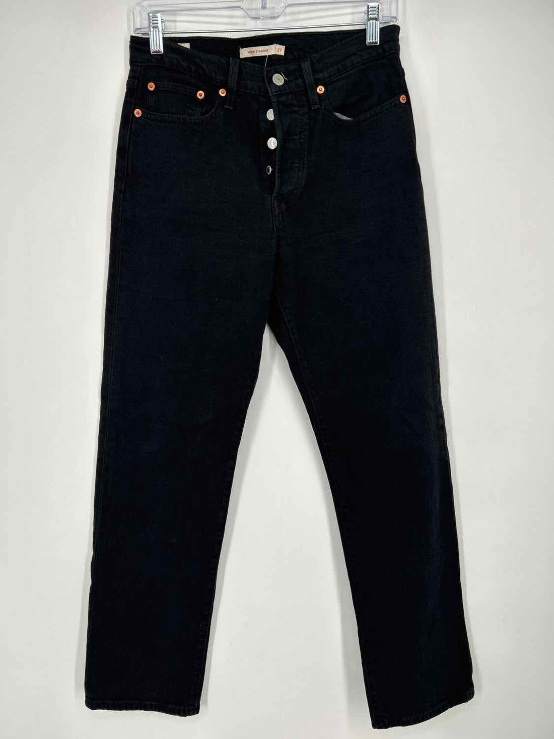 Levis Size 27(4) Black Jeans