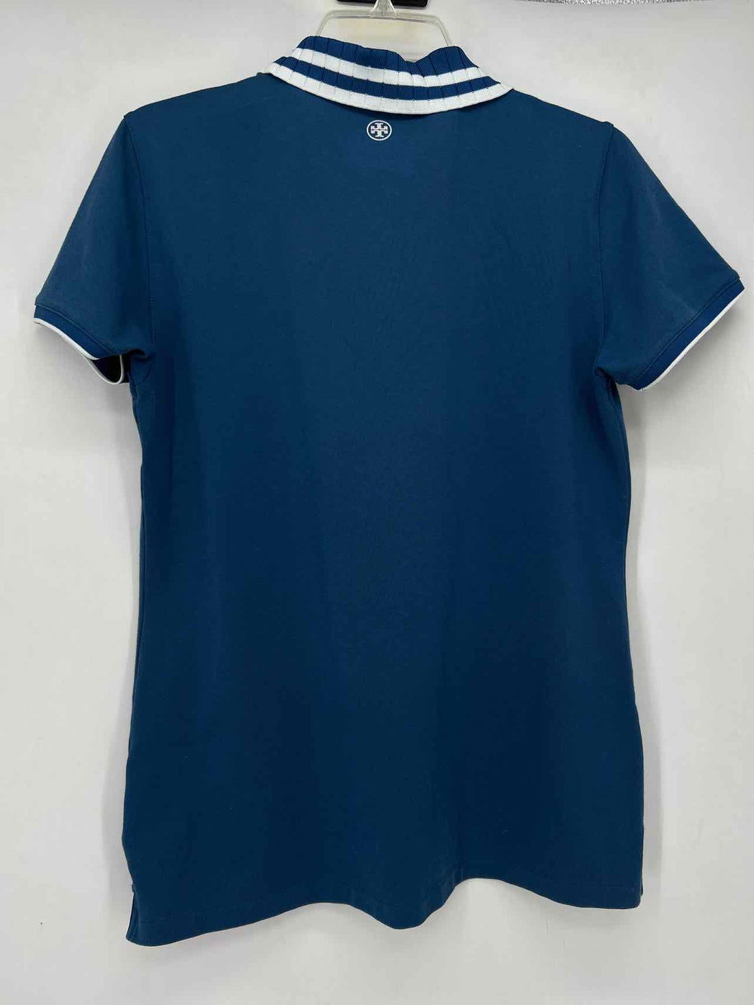Tory Sport Polo Size L Steel Blue Short Sleeve
