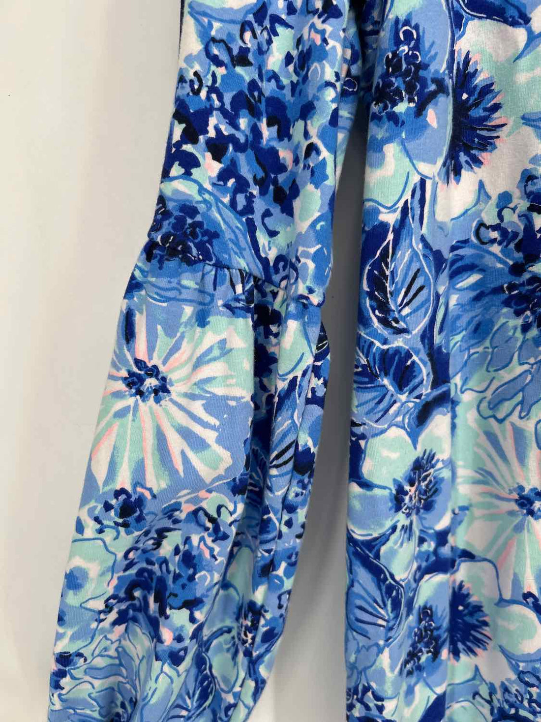Lilly Pulitzer S Blue Floral Lilly Pulitzer Dress