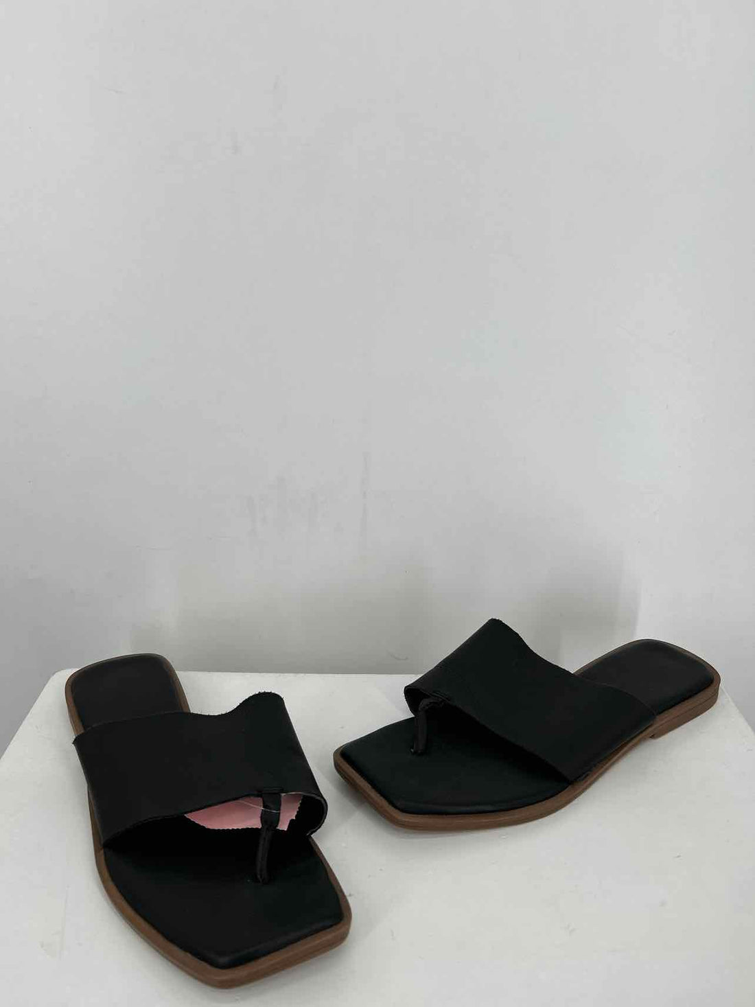 Franco Sarto Women Size 7 Black Sandals