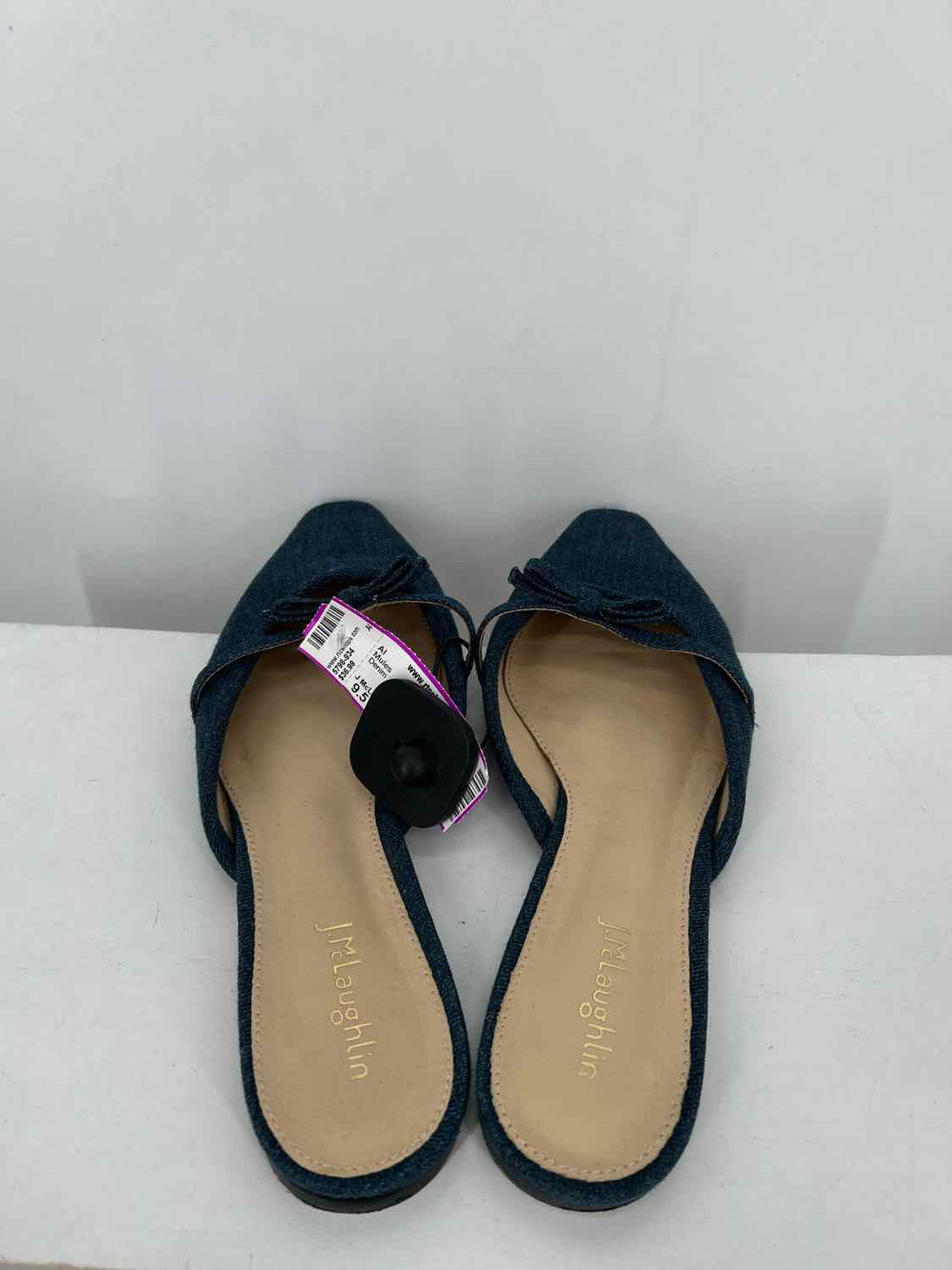 J McLaughlin Women Size 9.5 Denim Mules
