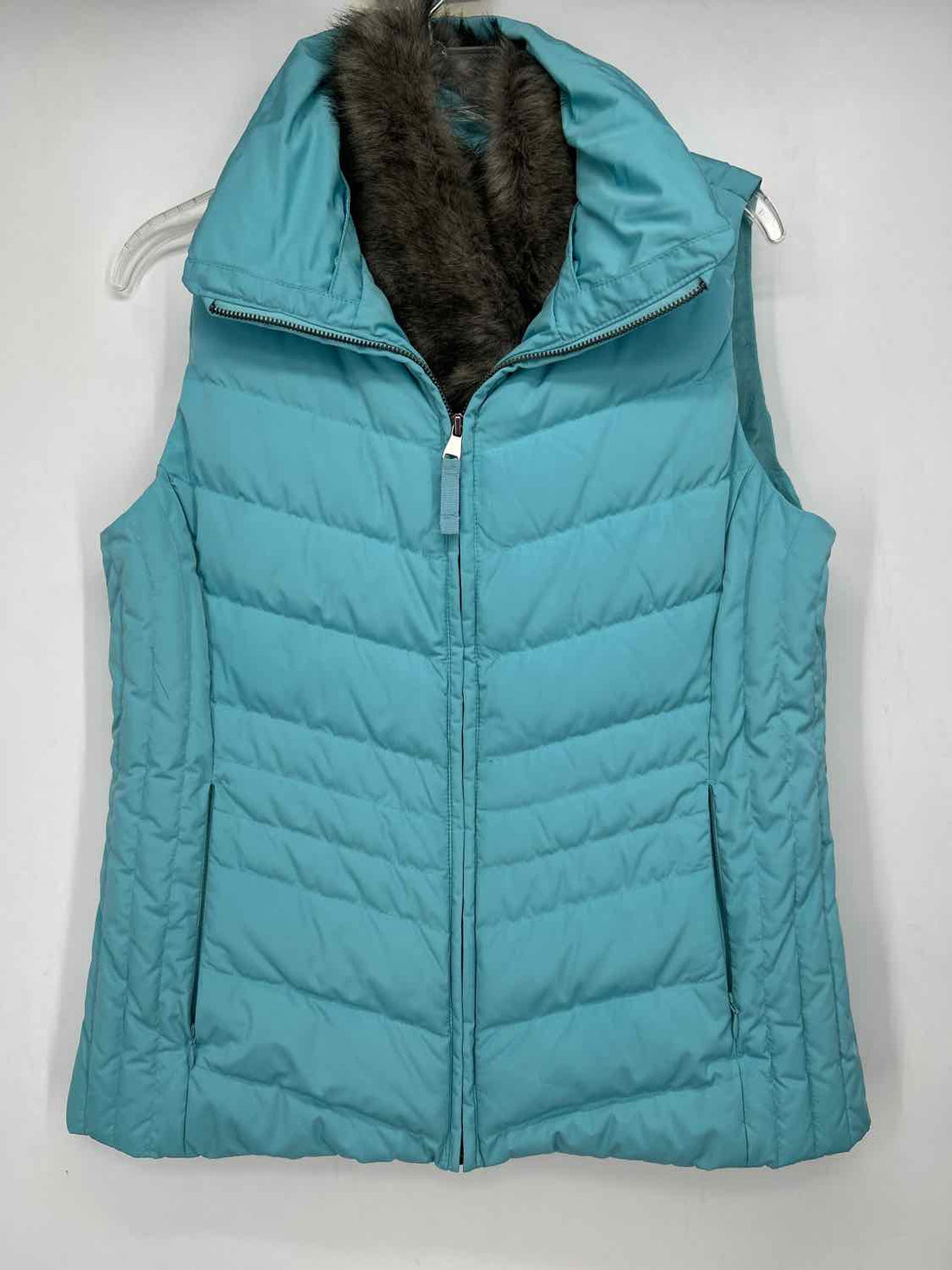 Talbots Size S Light Blue Vest