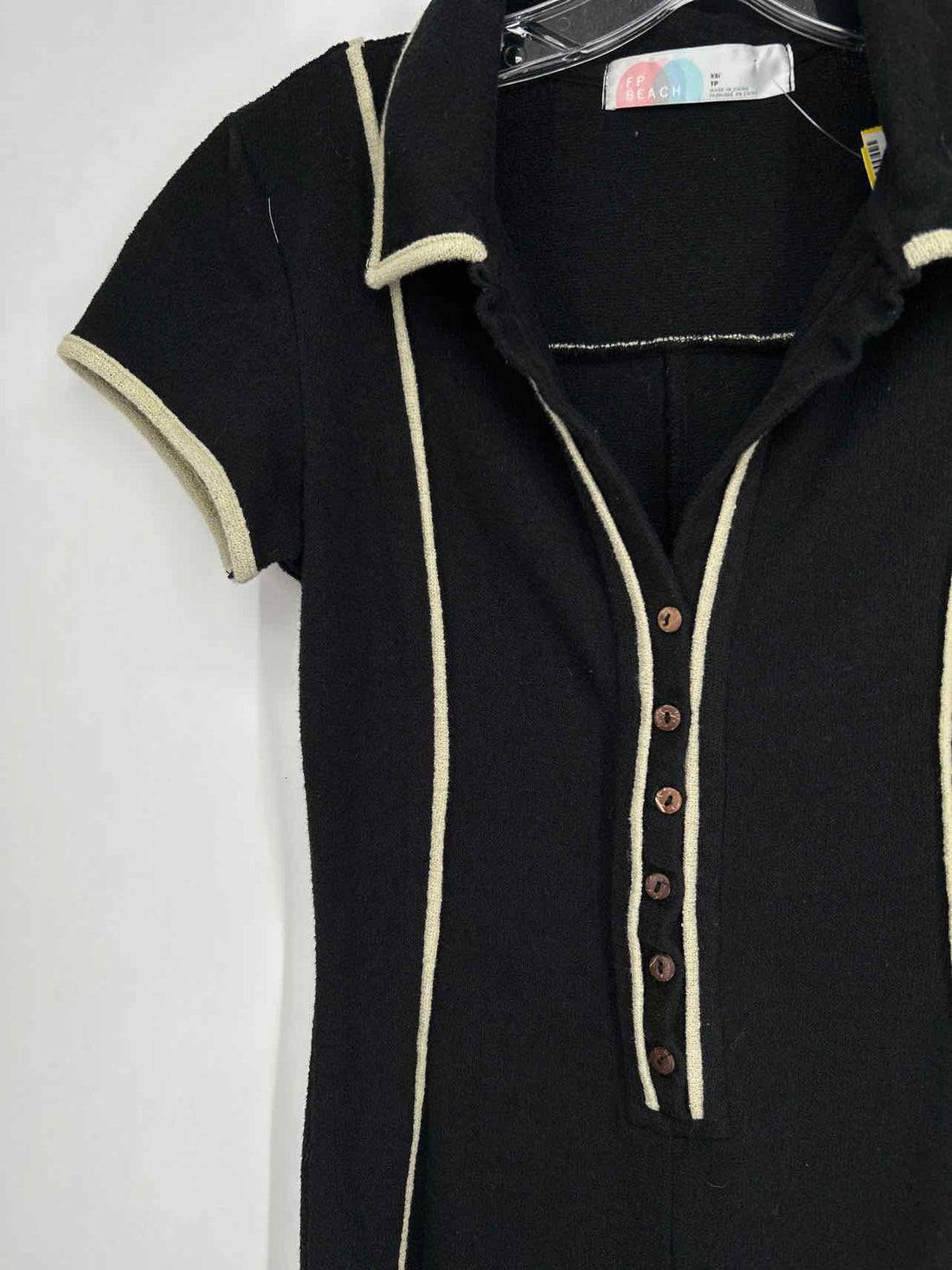FP Beach Size XS Black Coverup