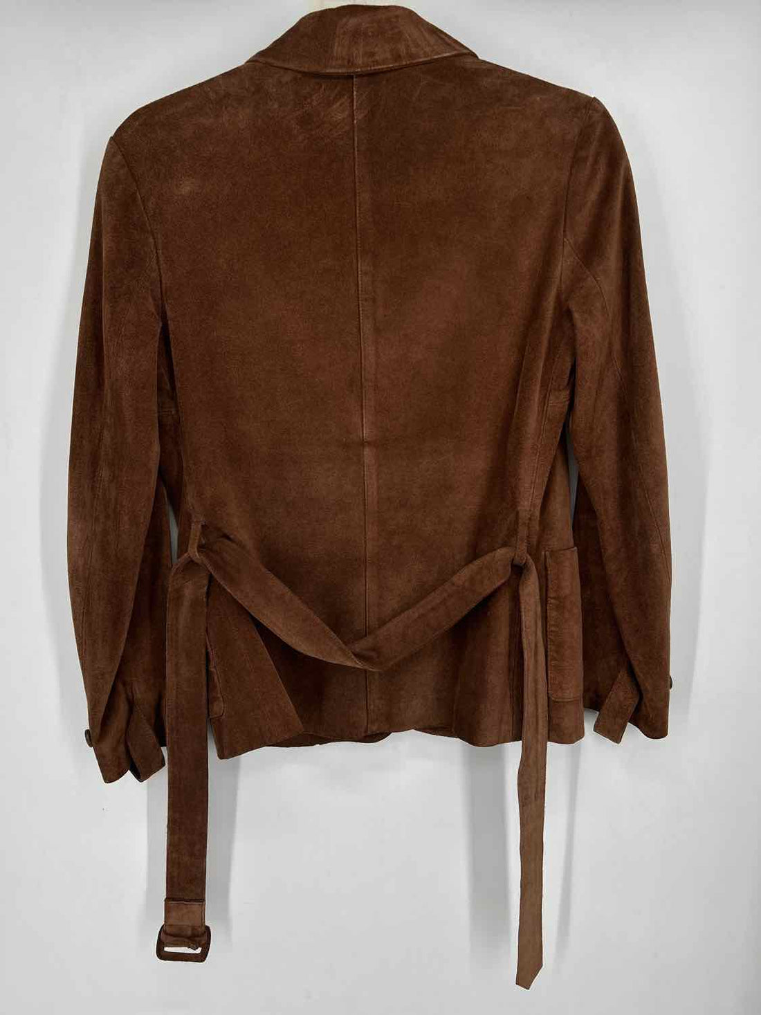 Ralph Lauren Size 2 Brown Genuine Leather Jacket