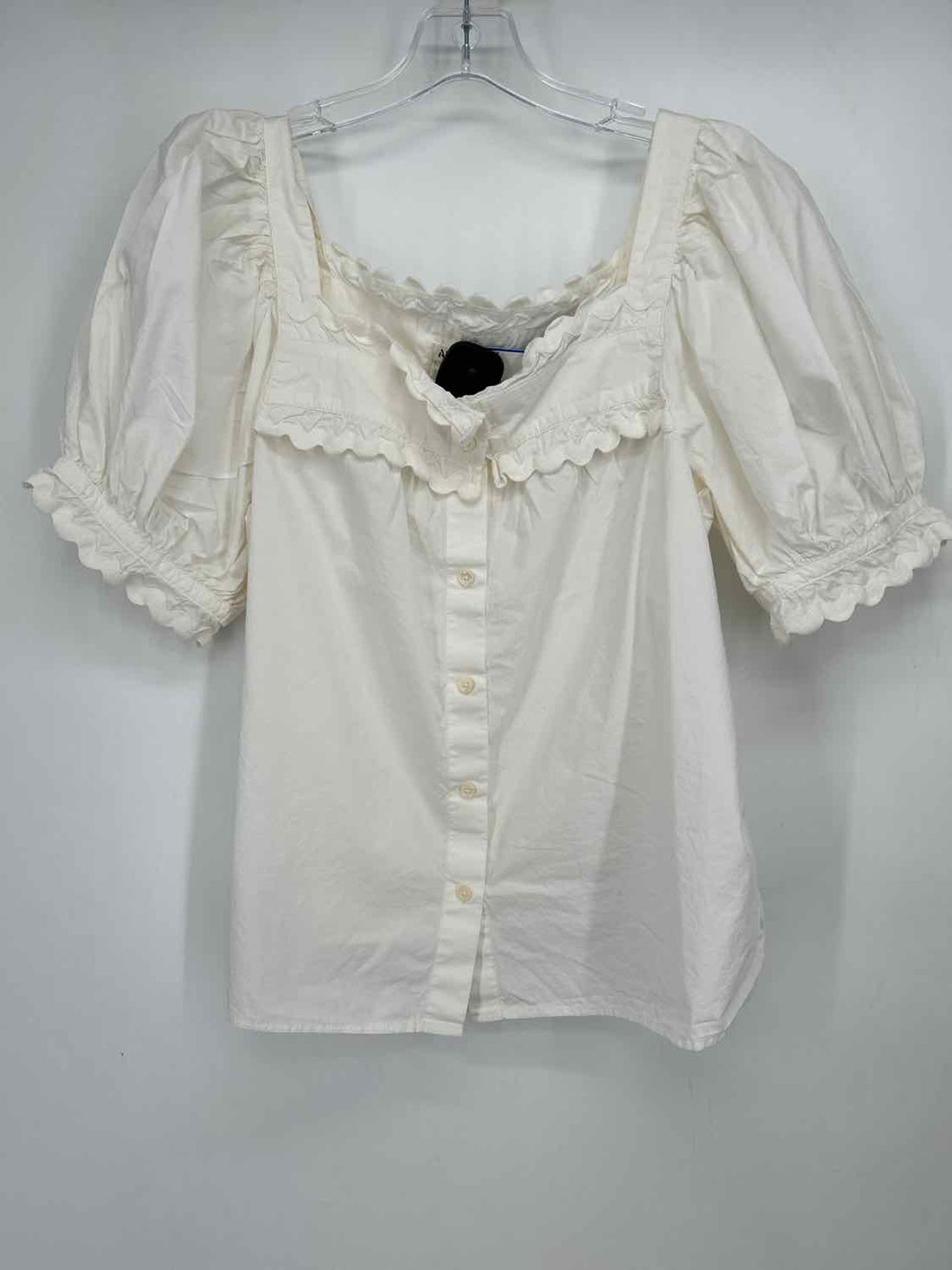 Alex Mill Size M White Short Sleeve