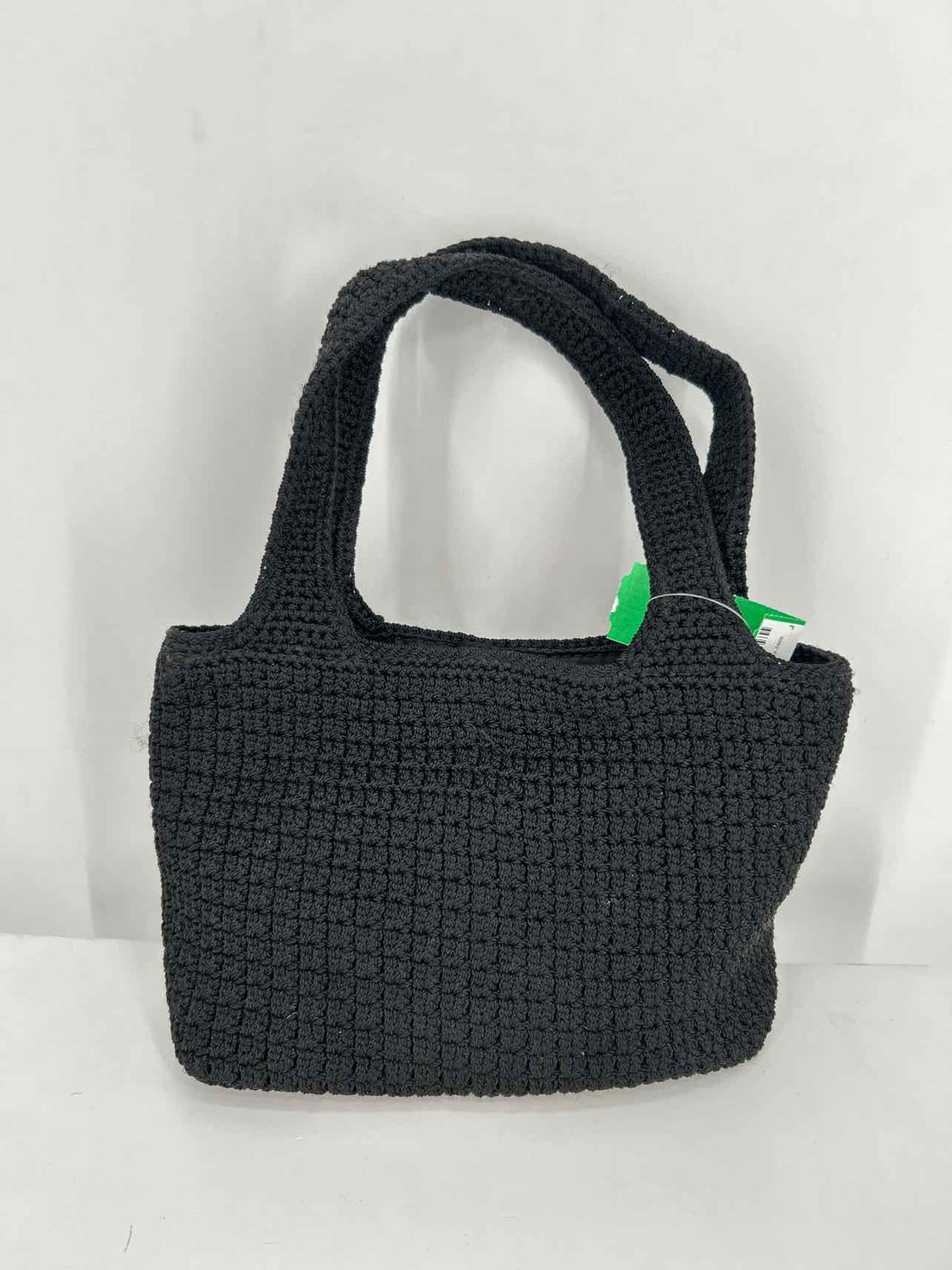 Jacqueline Ferrar Black Crochet Excellent Condition Purse