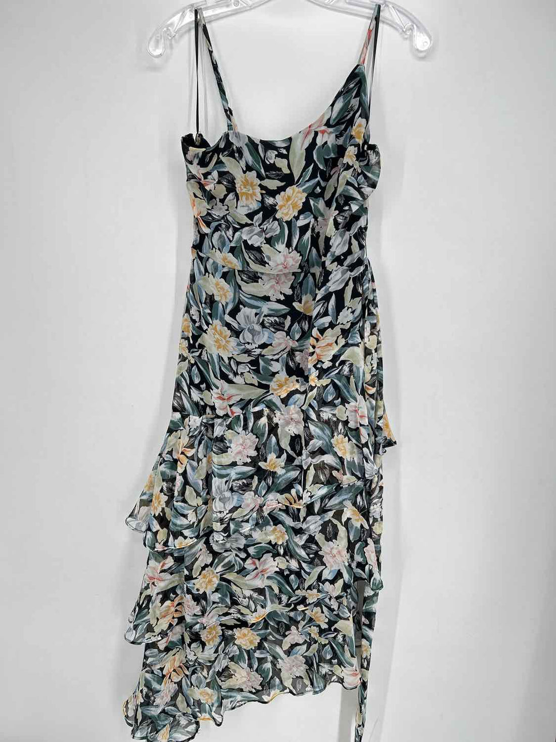 Petal + Pup Size 6 Black Floral Dress