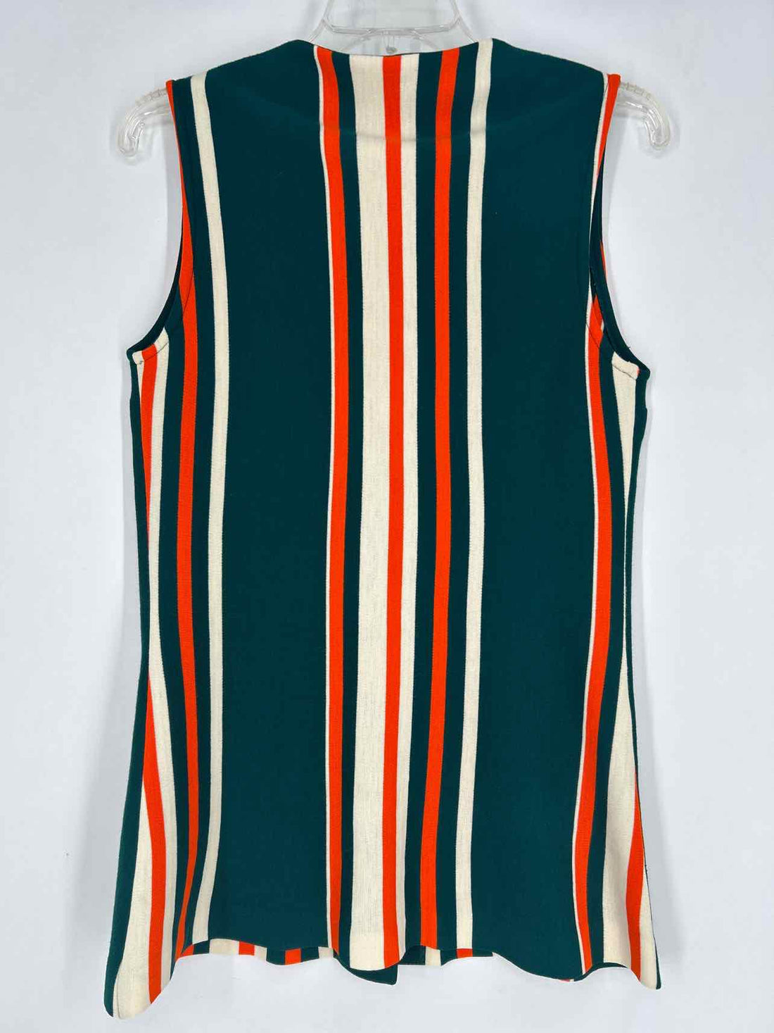 Fire Islander Size 9/10 Dark Green Stripe Vintage Vest