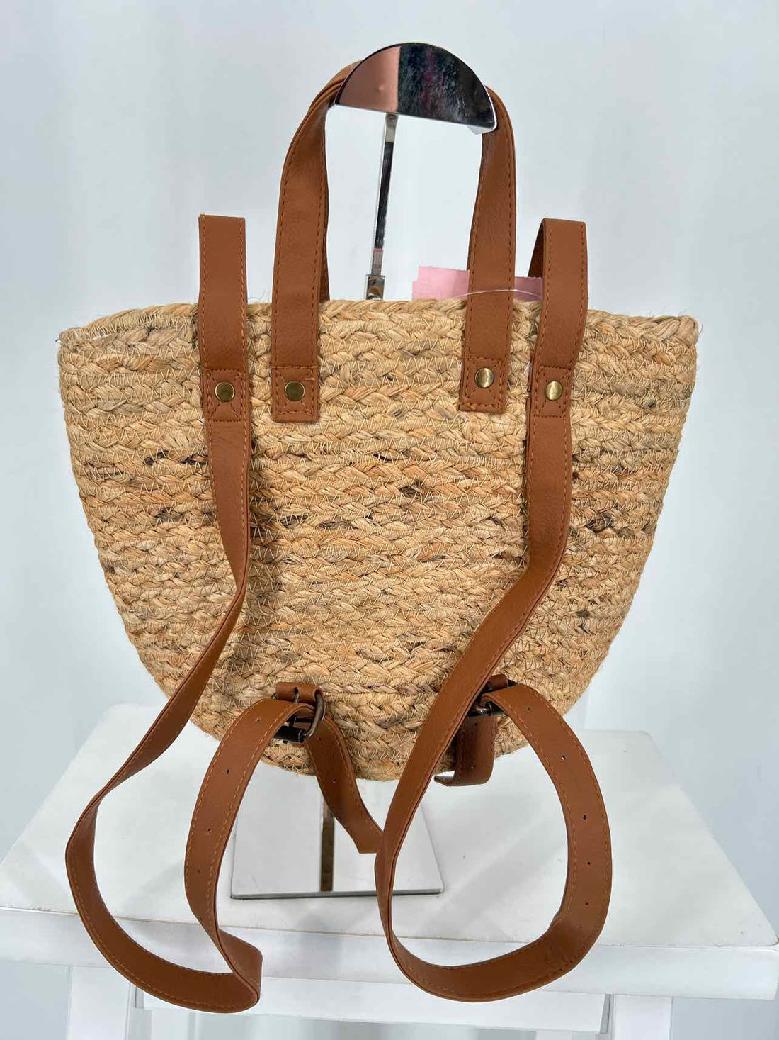 XIX Palms Straw Jute NWT Purse