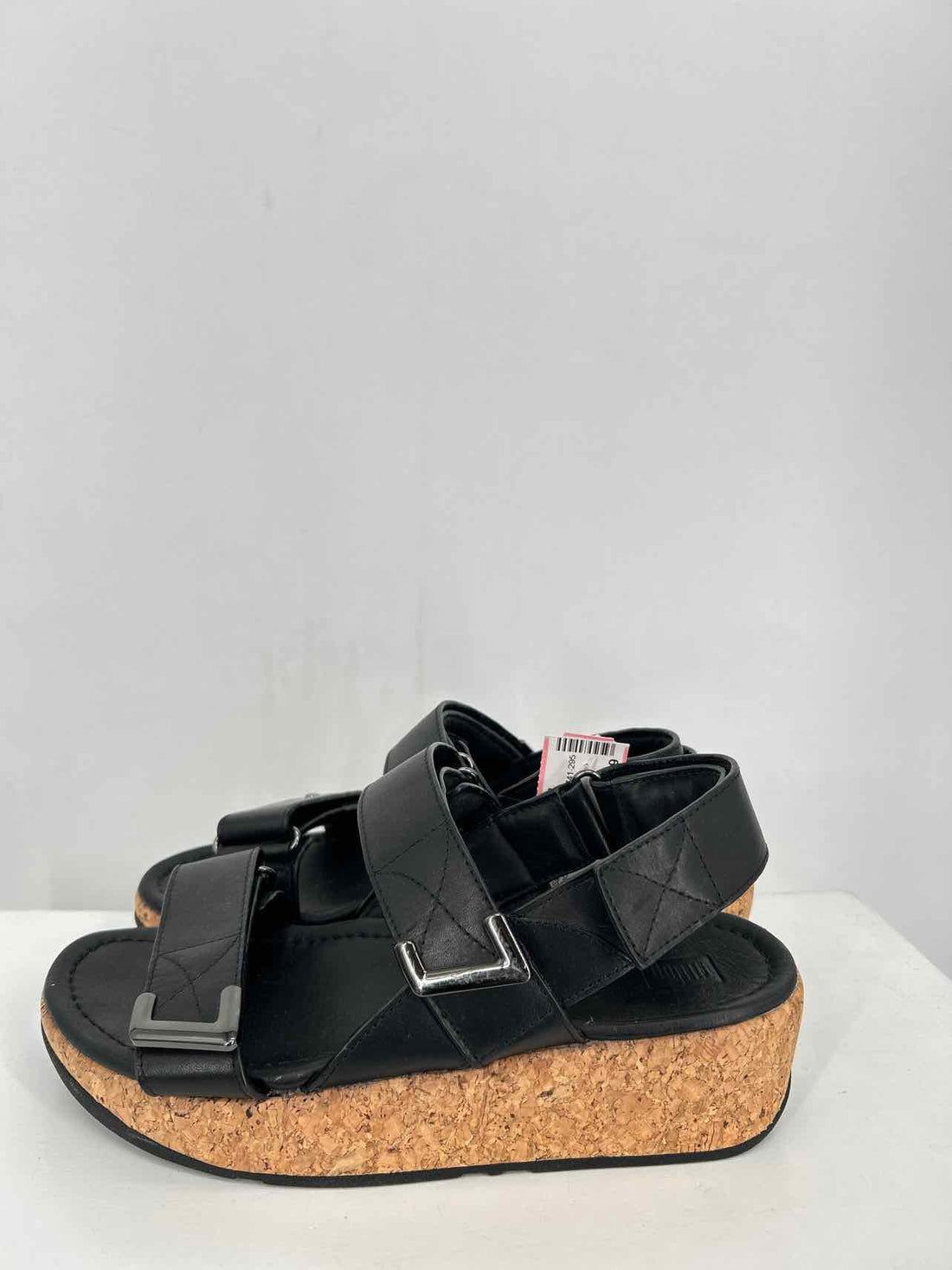 Fitflop Women Size 7 Black Cork Sandals