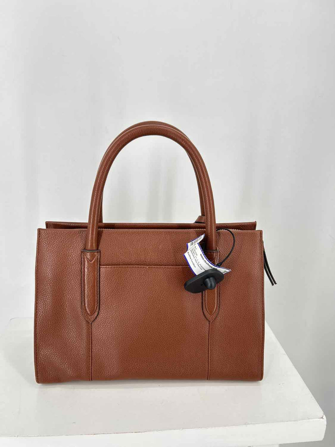 Radley London Brown Pebbled Leather Satchel