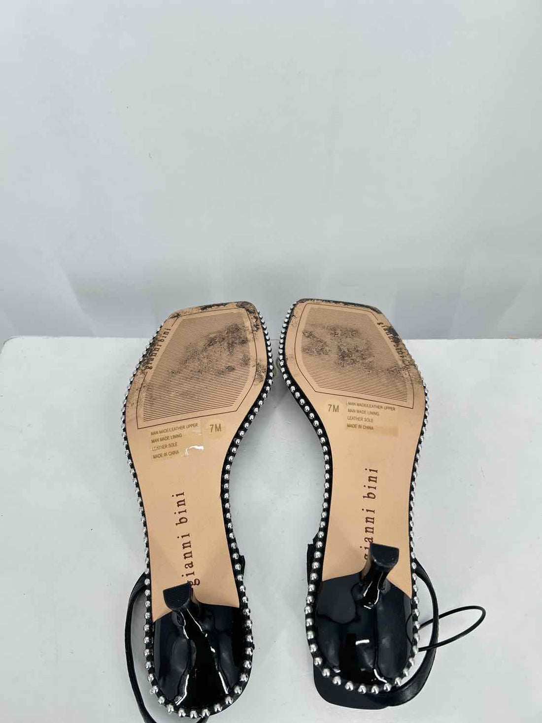 Gianni Bini Women Size 7 Black Sandals