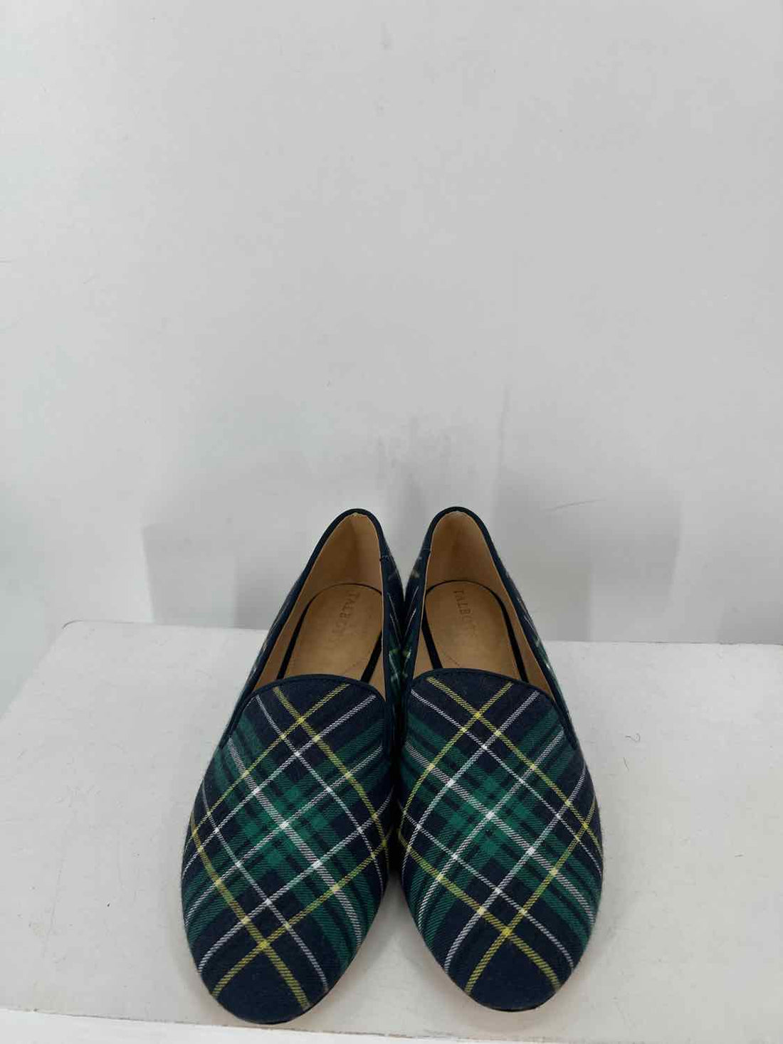 Talbots 8 Green Plaid Holiday