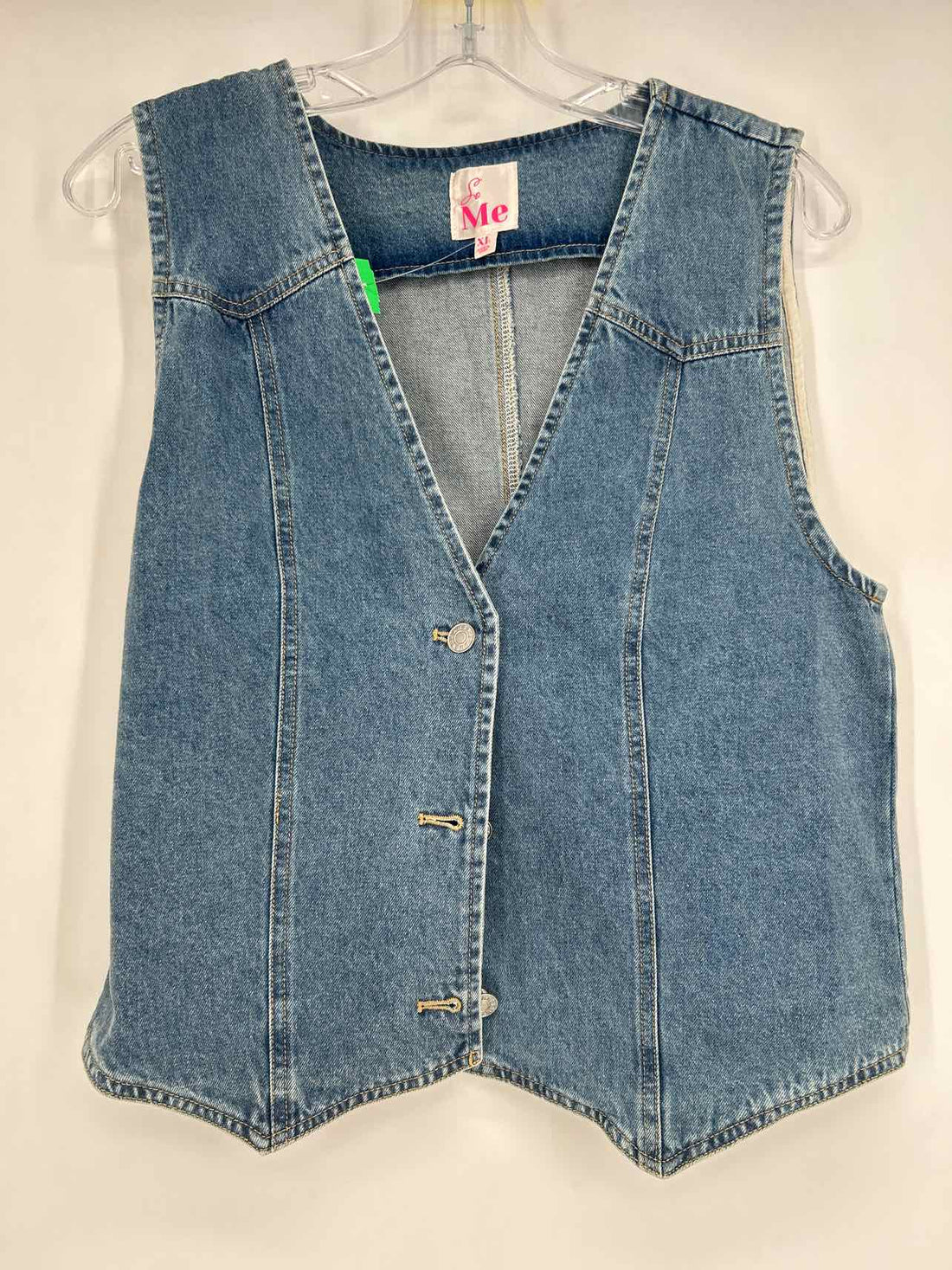 So Me Size XL Denim Vest