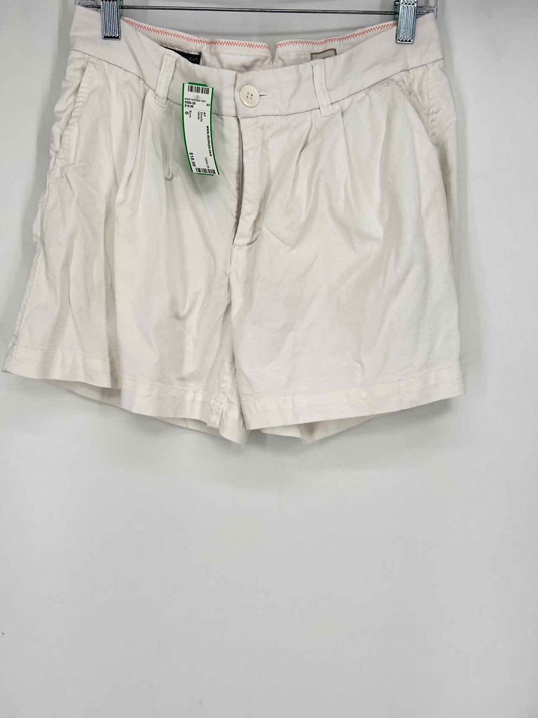 Ecru Size 6 White Shorts