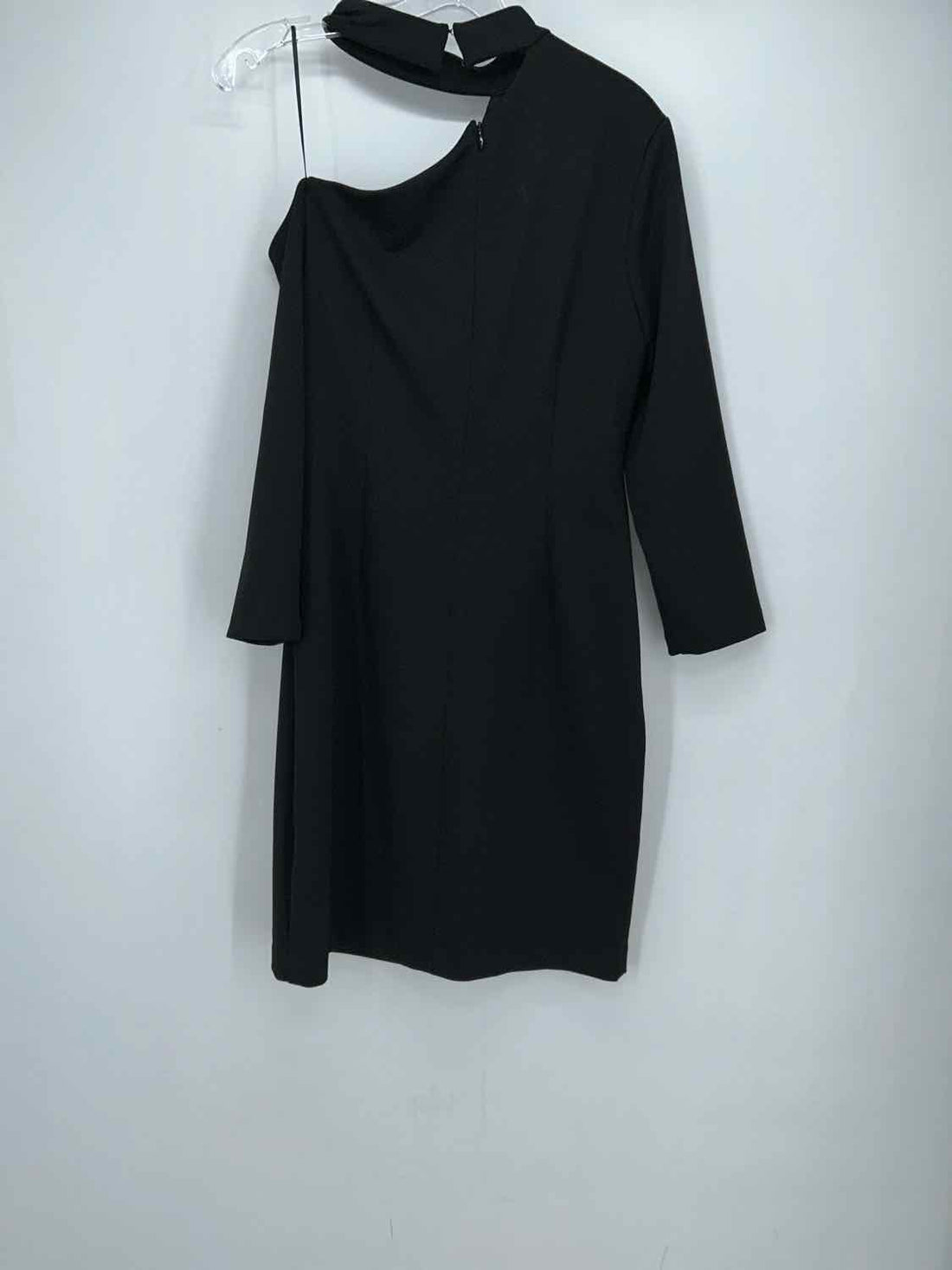 Trina Turk Size 8 Black Dress One Shoulder