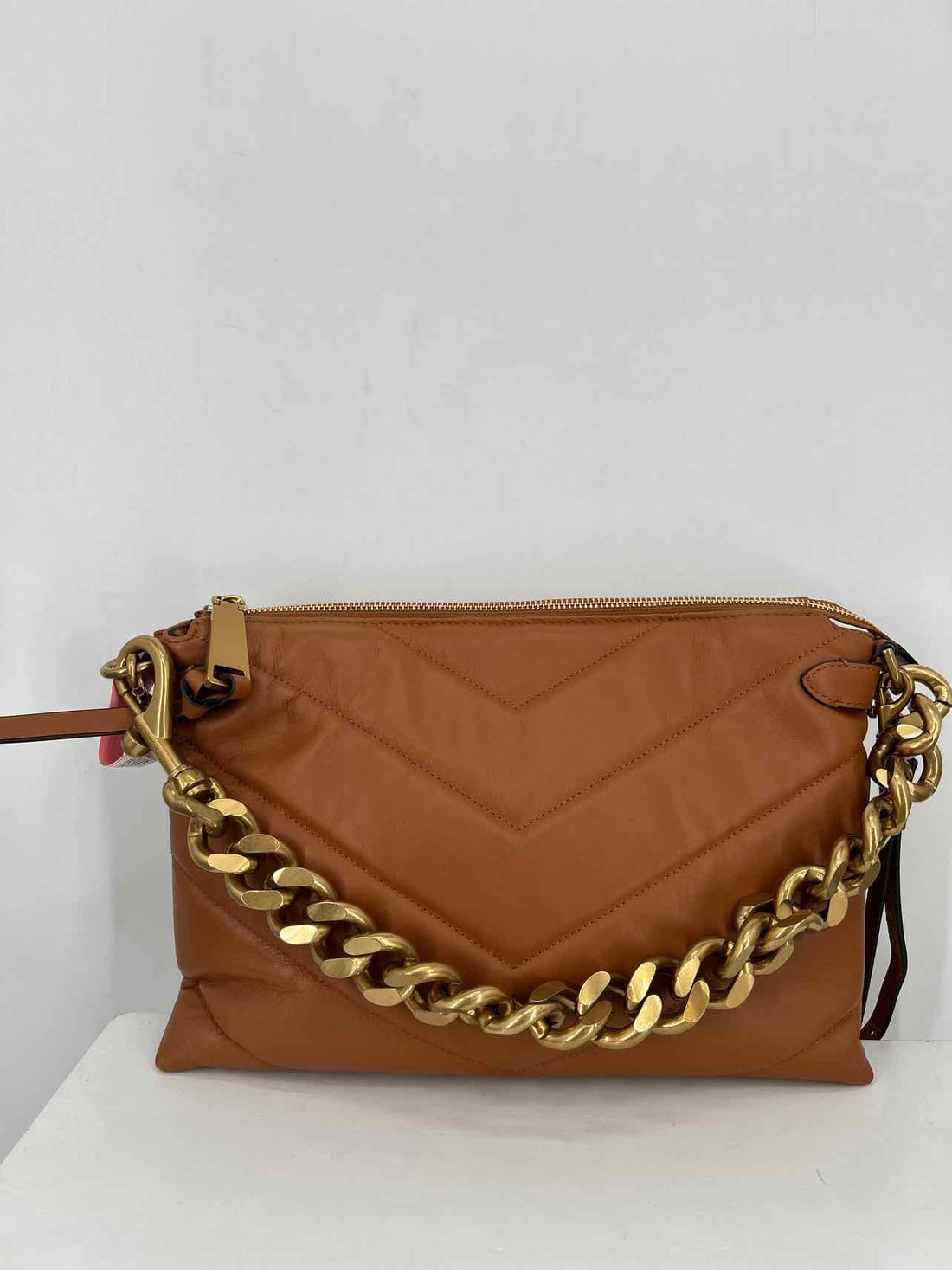Rebecca Minkoff Cognac Leather Pre Owned Purse