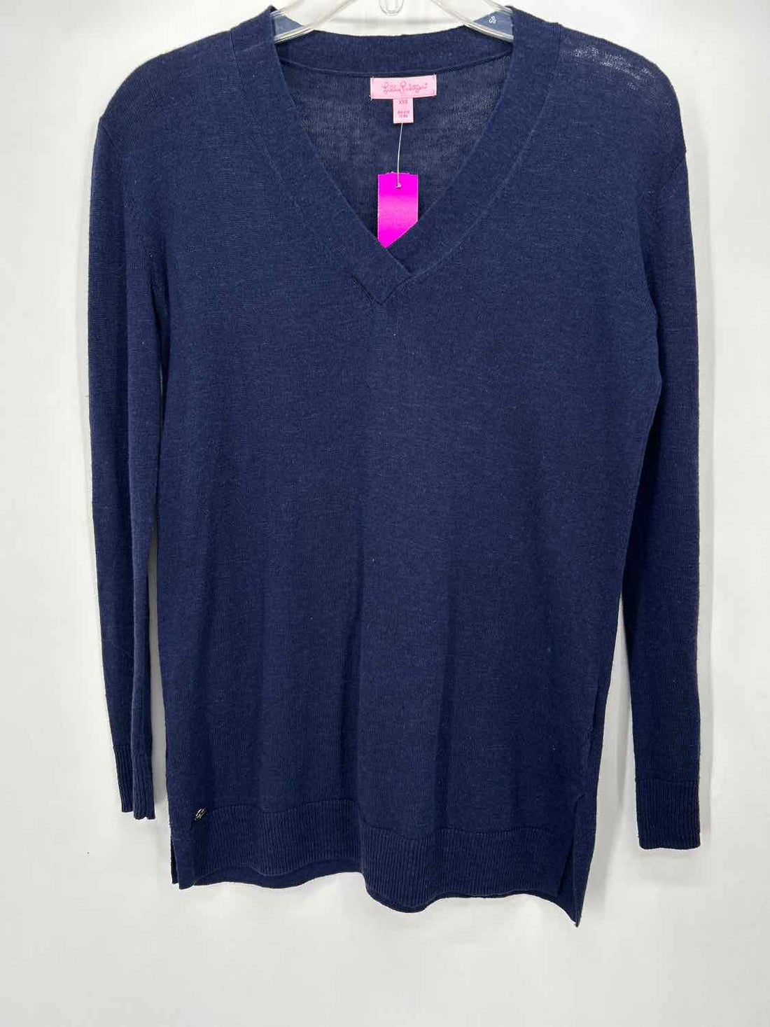 Lilly Pulitzer XXS Navy Cotton/Linen Lilly Pulitzer Sweater
