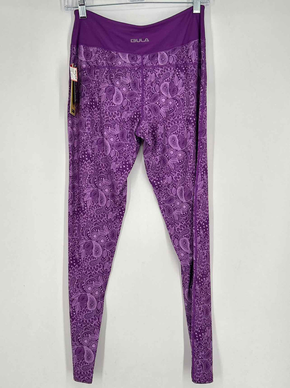 Bula Size M Purple Print NWT Active 2 PC Set