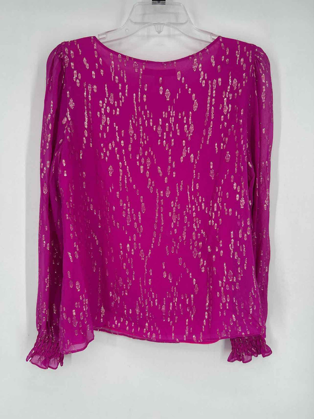 Lilly Pulitzer M Fuschia Long Sleeve Lilly Pulitzer Top