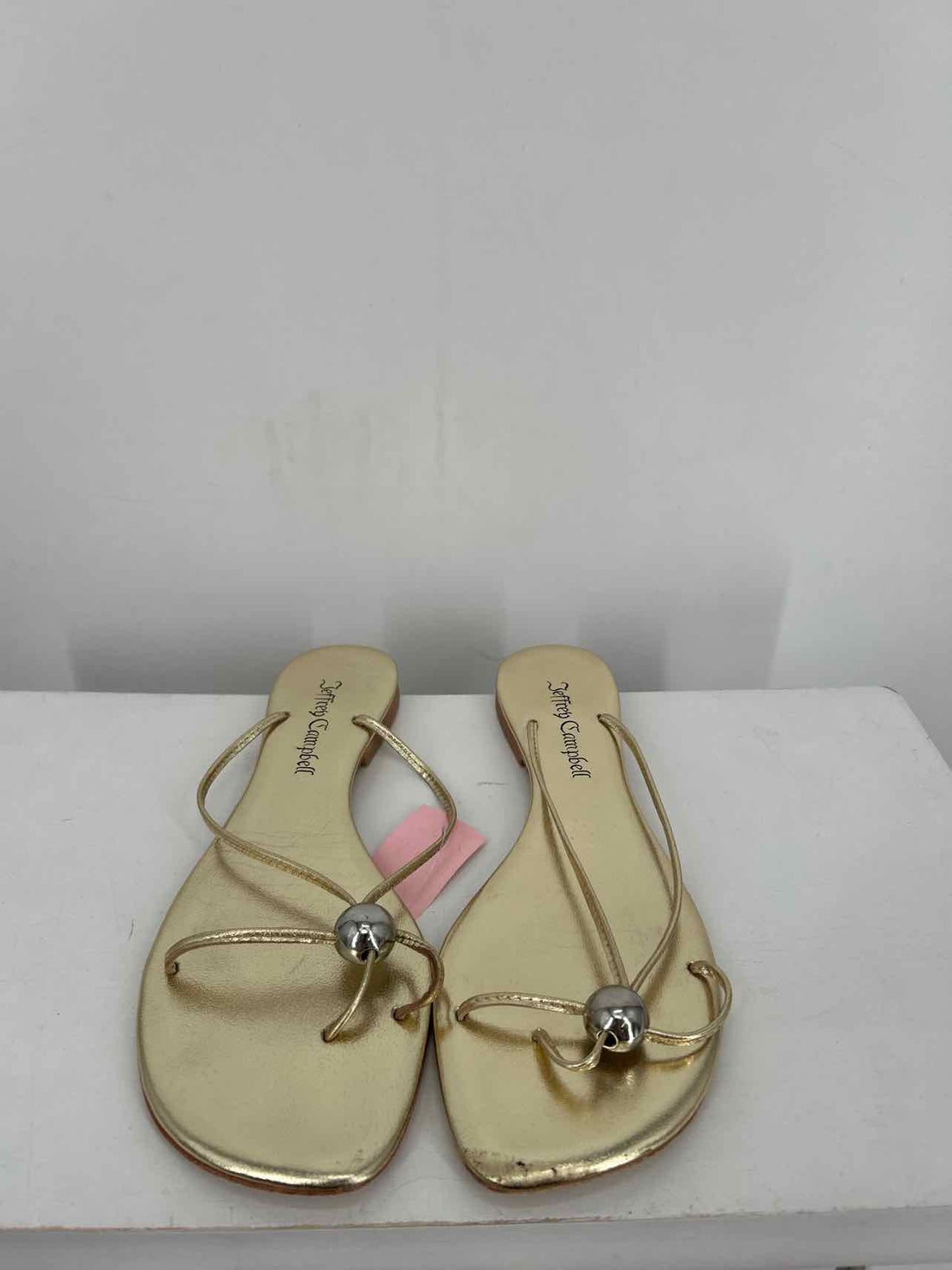 Jeffrey Campbell Women Size 7 Gold Sandals
