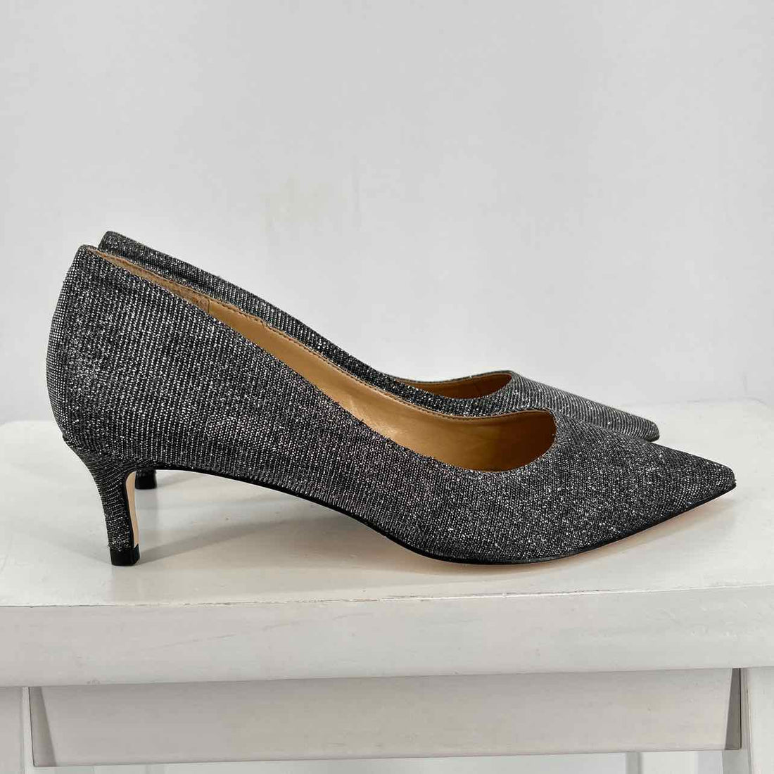 Talbots Women Size 8 Silver Heels