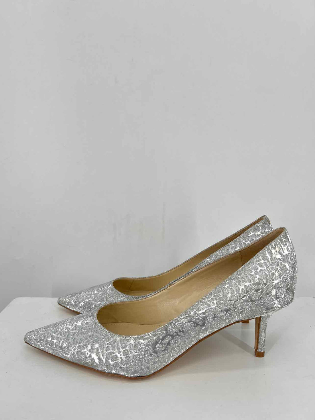 Nine West Women Size 9 Silver Heels